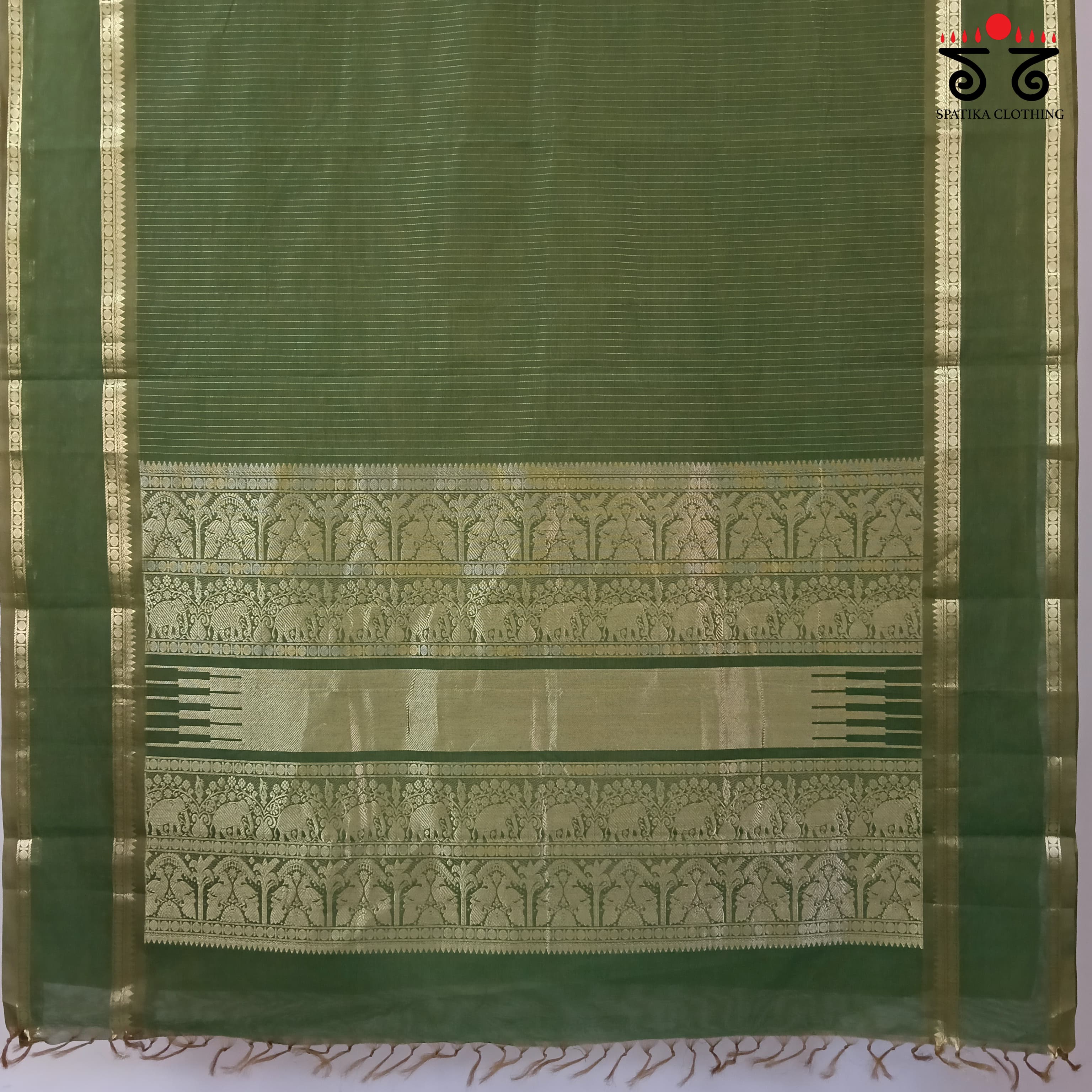Vintage Kanjivaram Saree in Cotton