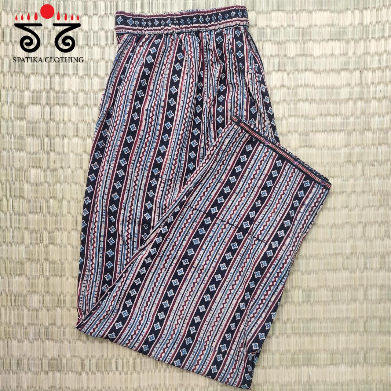 Ajrak Co-ord Set - Black