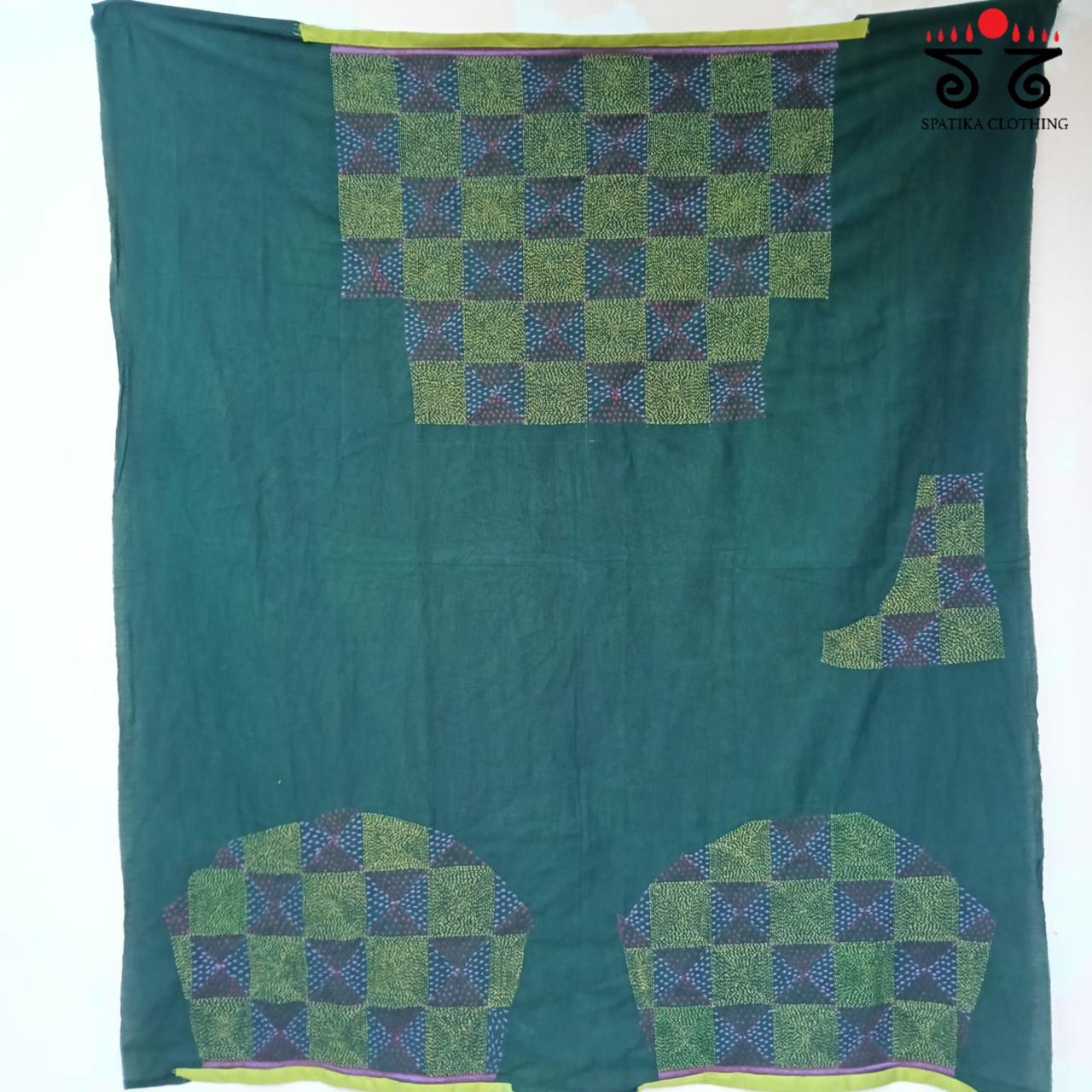 Banjara Hand Embroidered Blouse Fabric