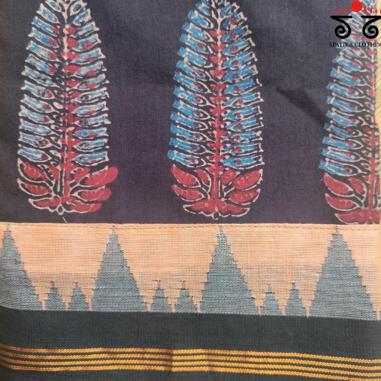 Ponduru Handspun Cotton Saree - Special Blouse