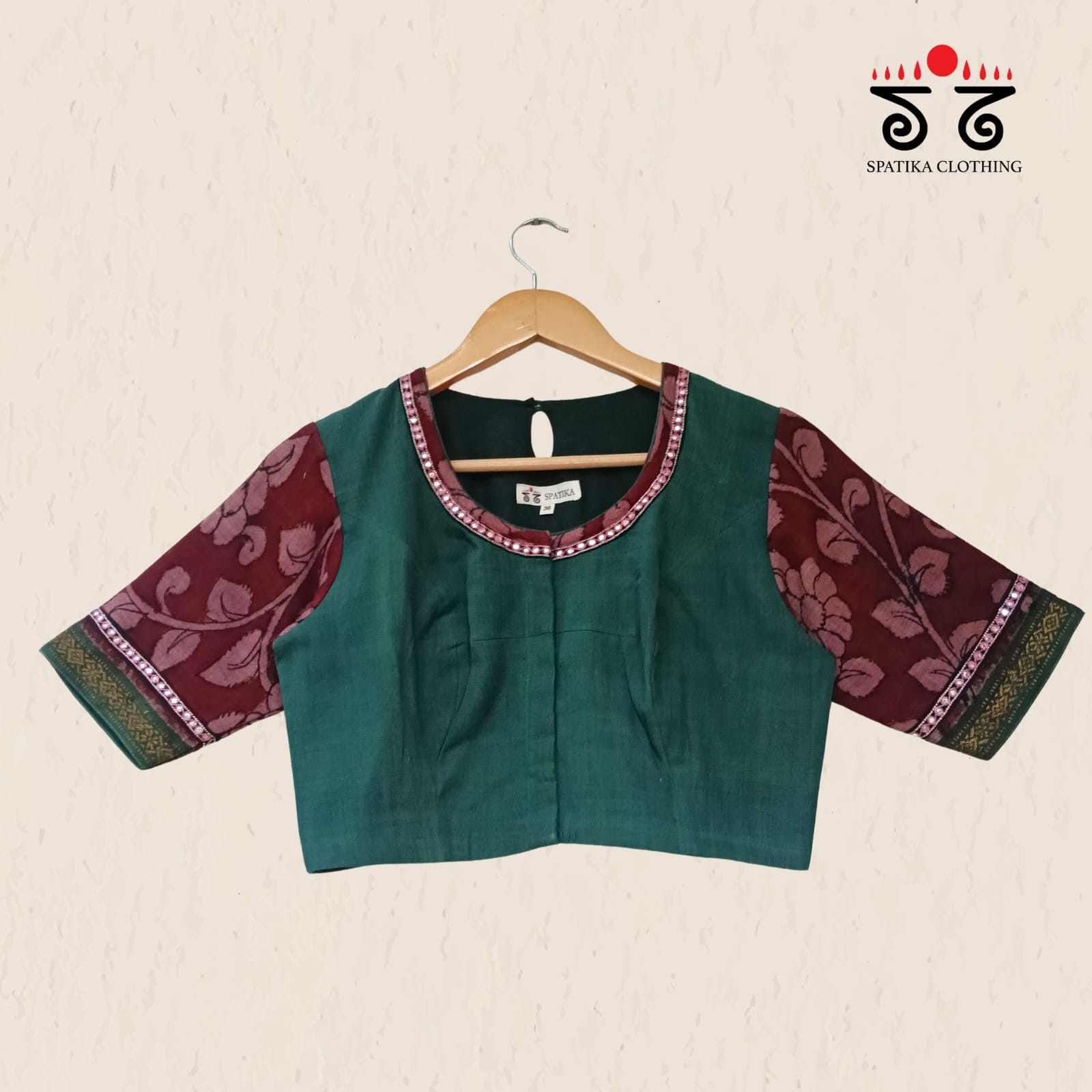 The Kalamkari Yoke Blouse