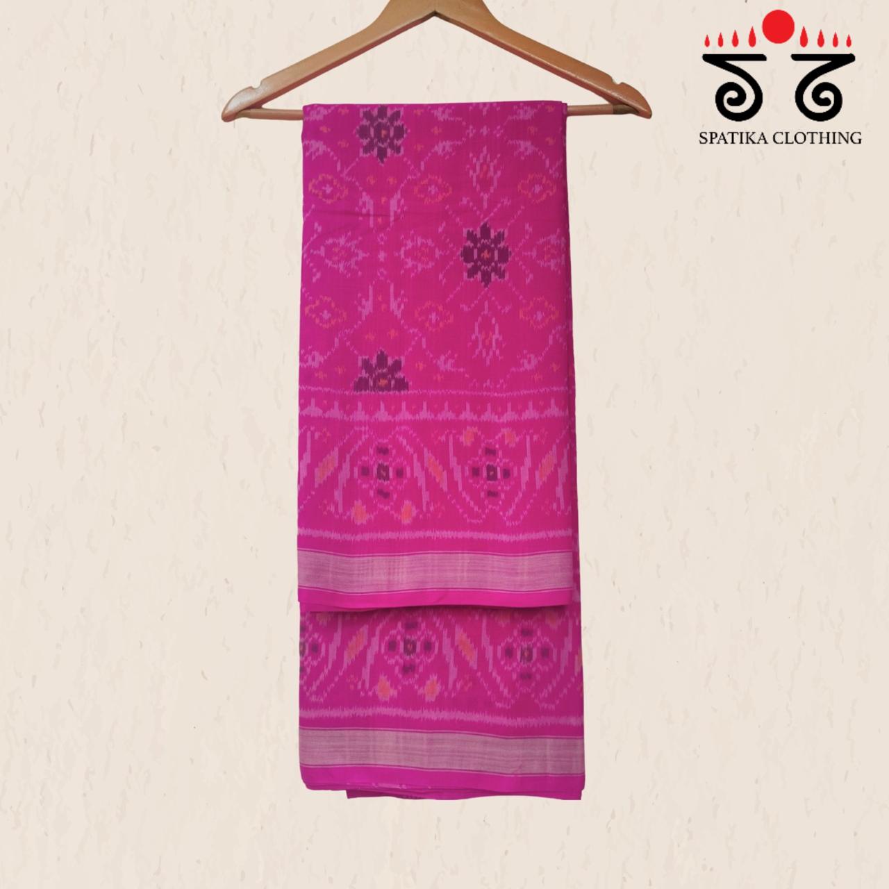 Patola Handwoven Cotton Saree