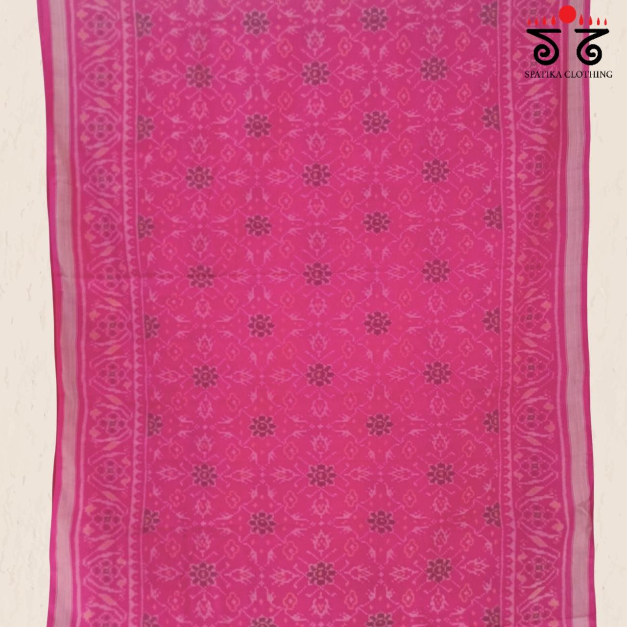 Patola Handwoven Cotton Saree
