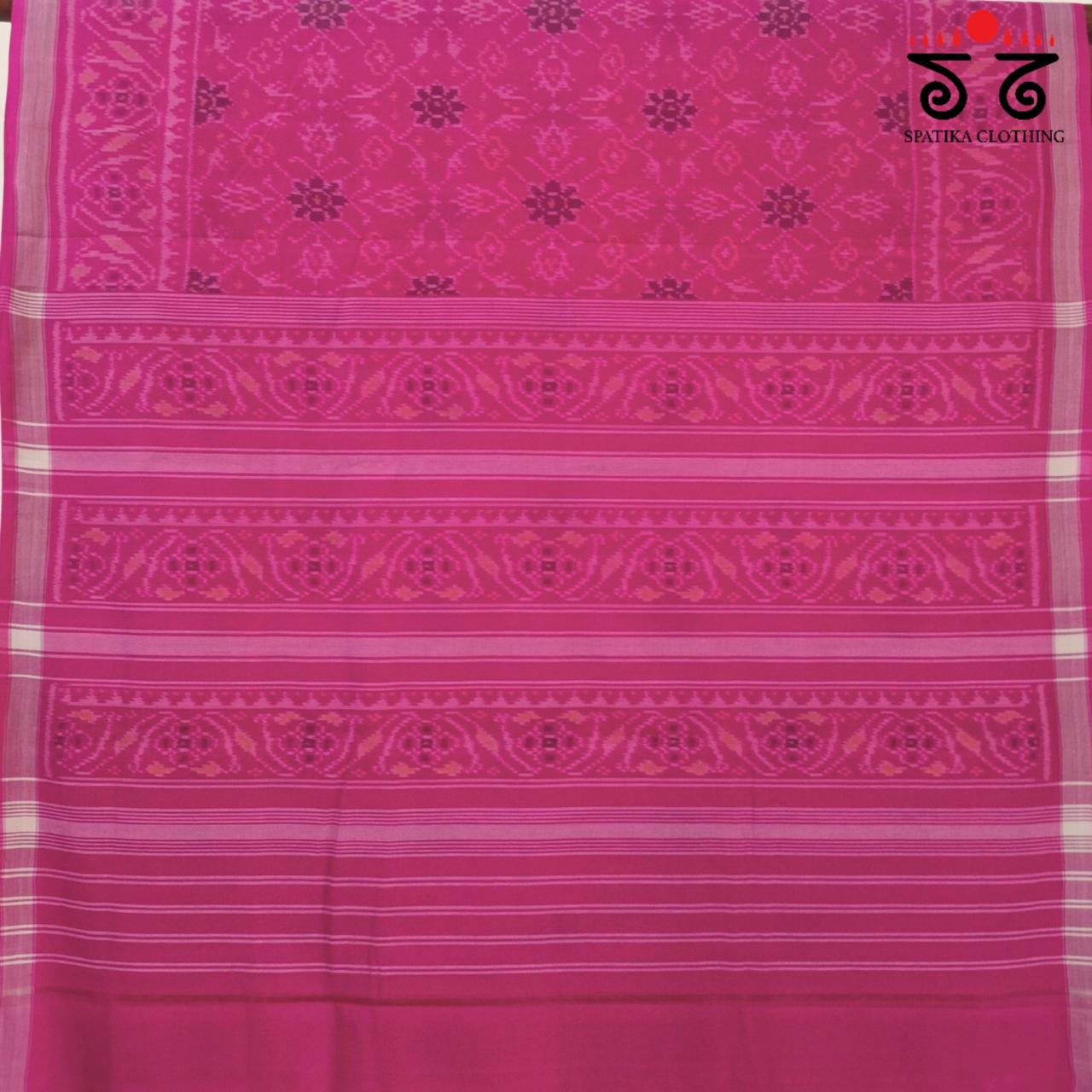 Patola Handwoven Cotton Saree