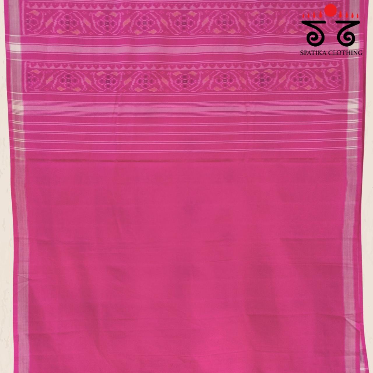 Patola Handwoven Cotton Saree
