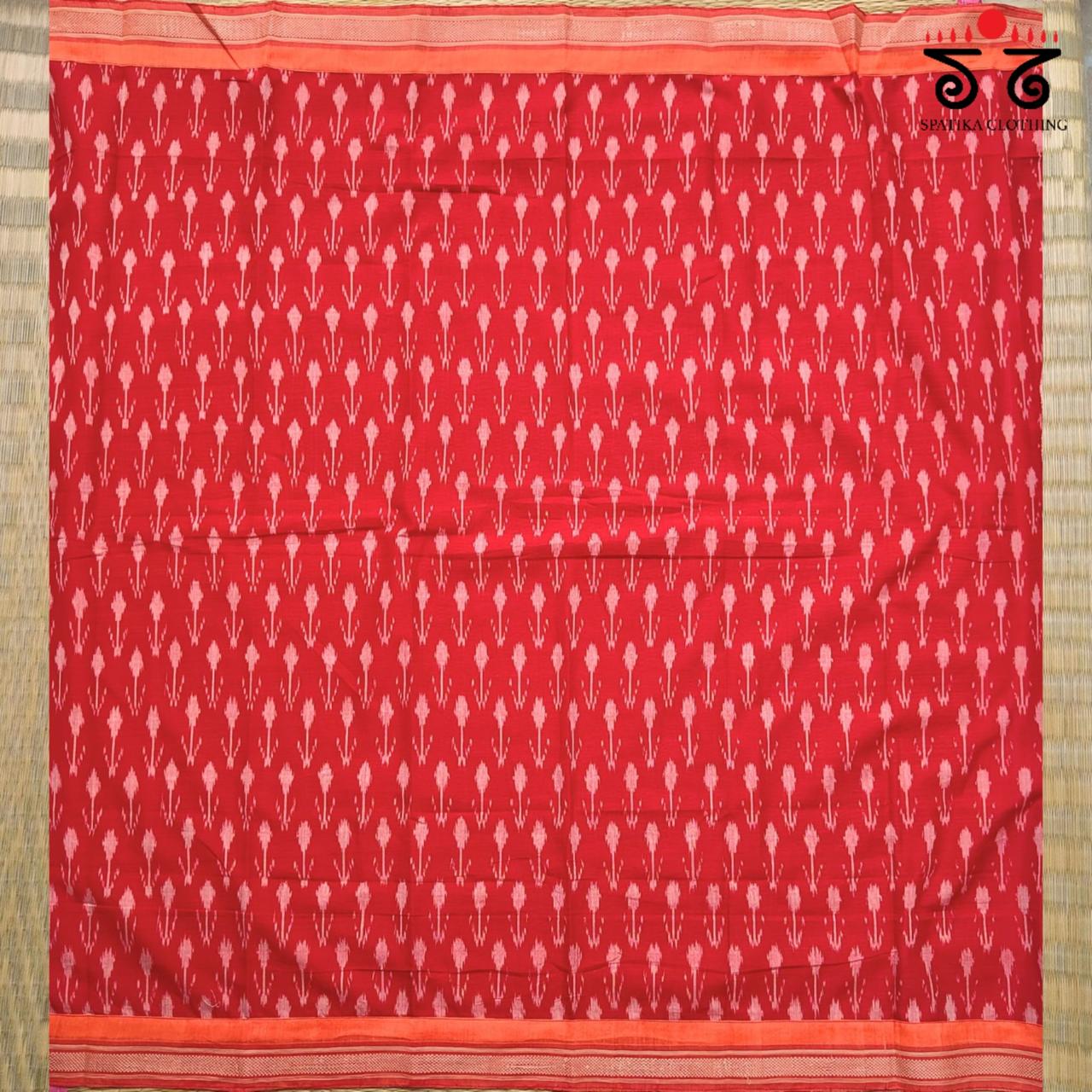 Andhra Handwoven Cotton Saree - Special Blouse