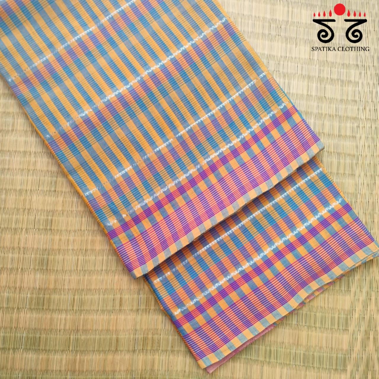 Andhra Handwoven Cotton Saree