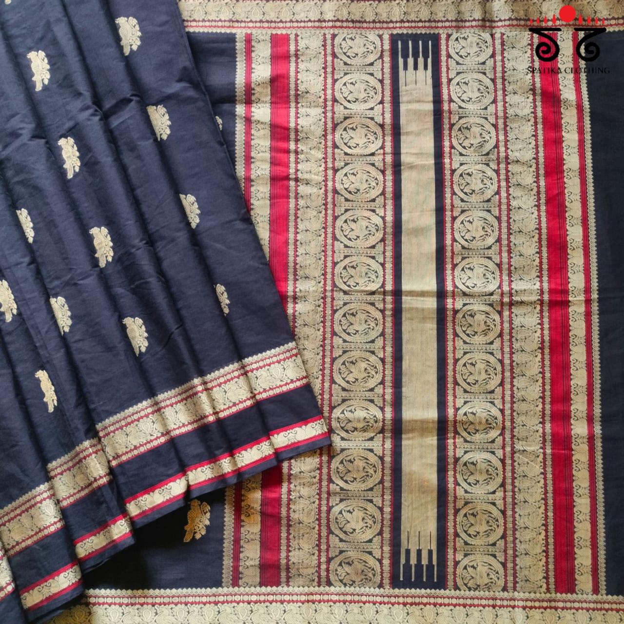 Festive Kanjivaram Saree in Cotton