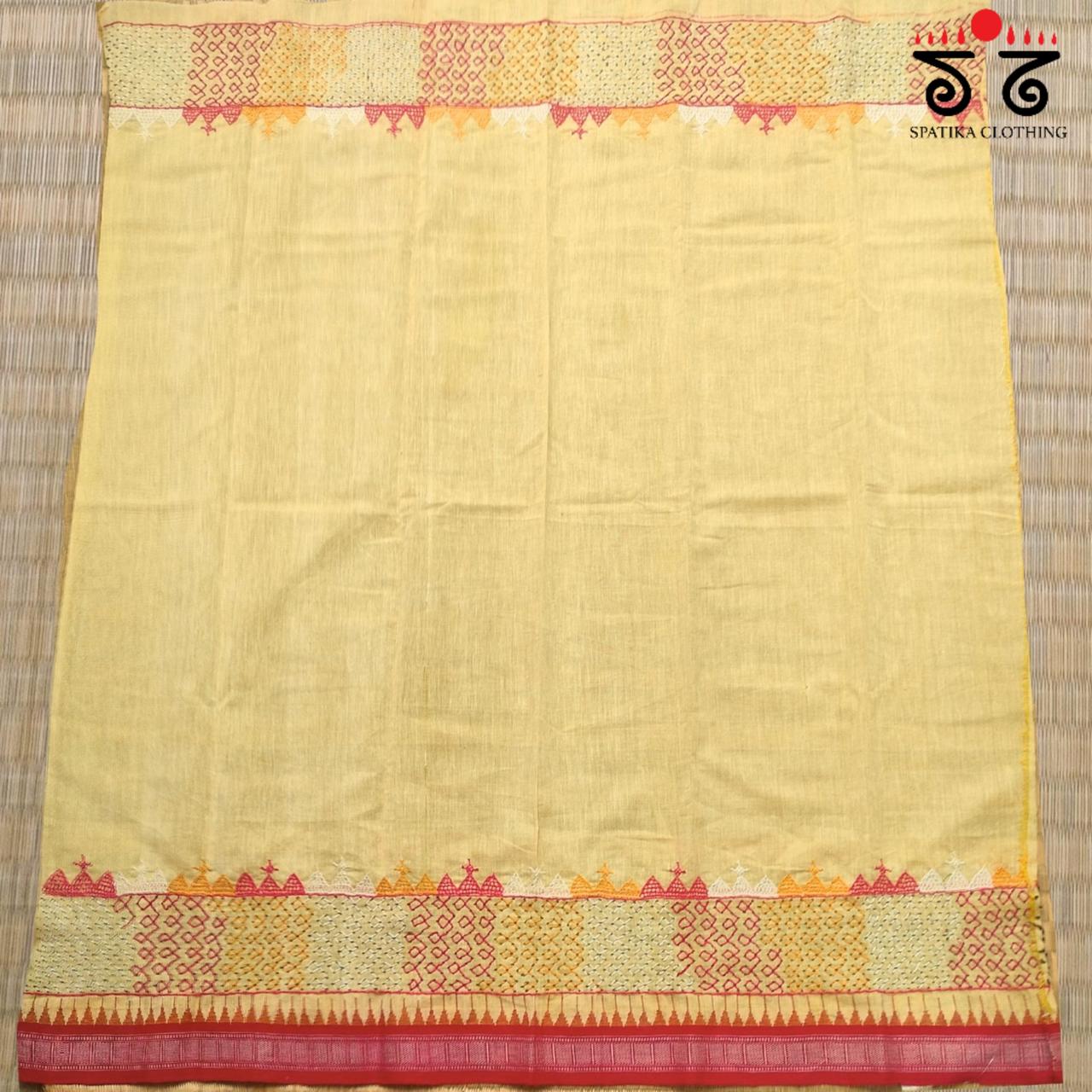 Lambani Handembroidery on Ponduru Blouse Fabric