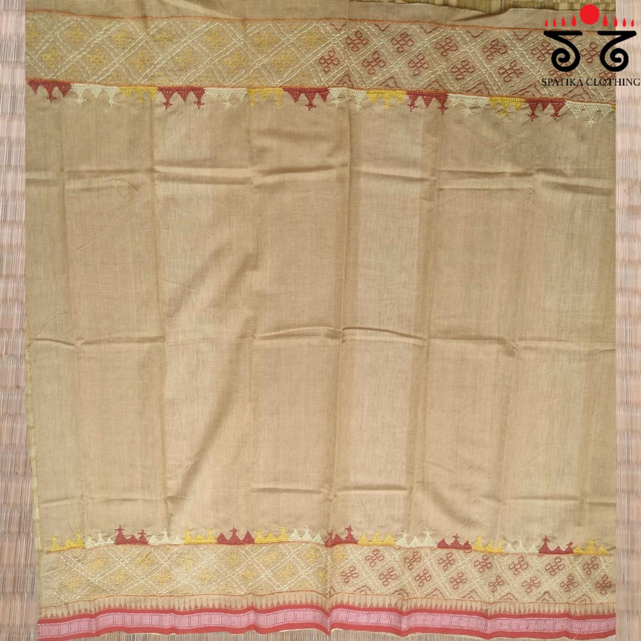 Lambani Handembroidery on Ponduru Blouse Fabric