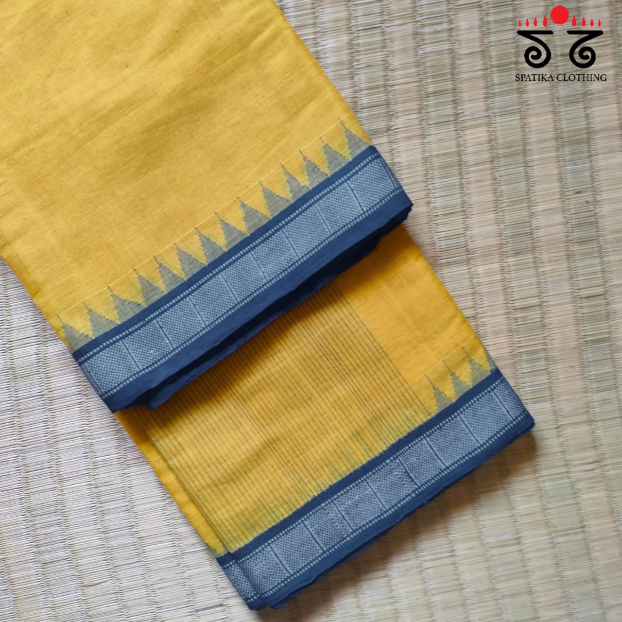 Ponduru Handspun Cotton Saree