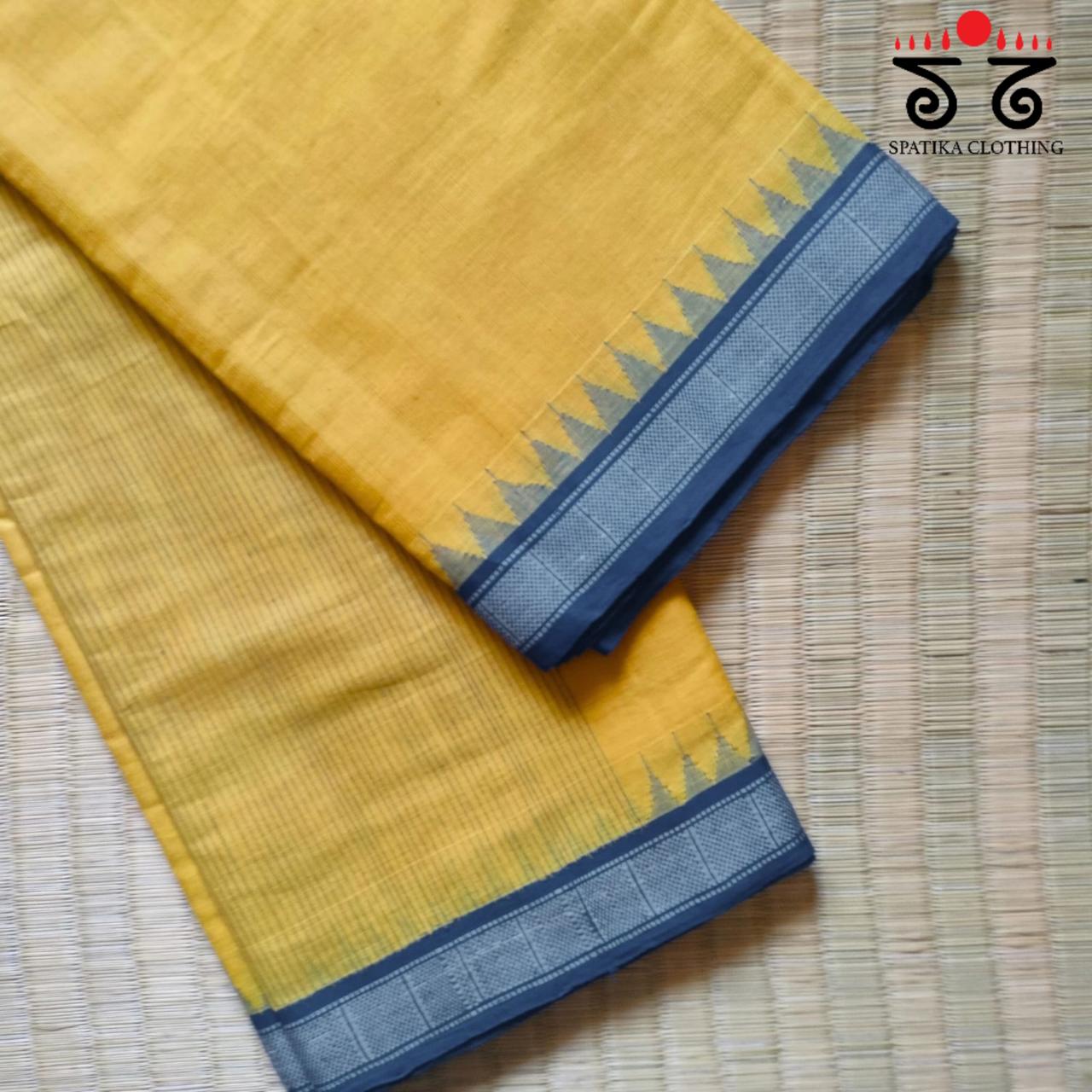Ponduru Handspun Cotton Saree