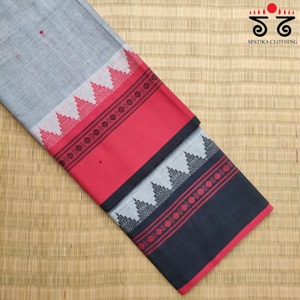 Begampur Handwoven Cotton Saree New!