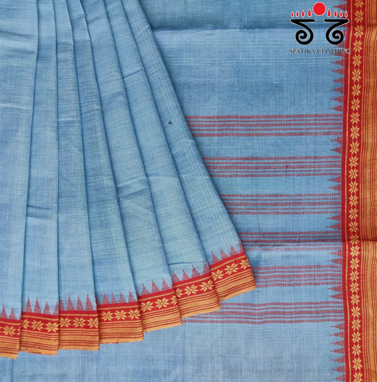 Ponduru Handspun Cotton Saree