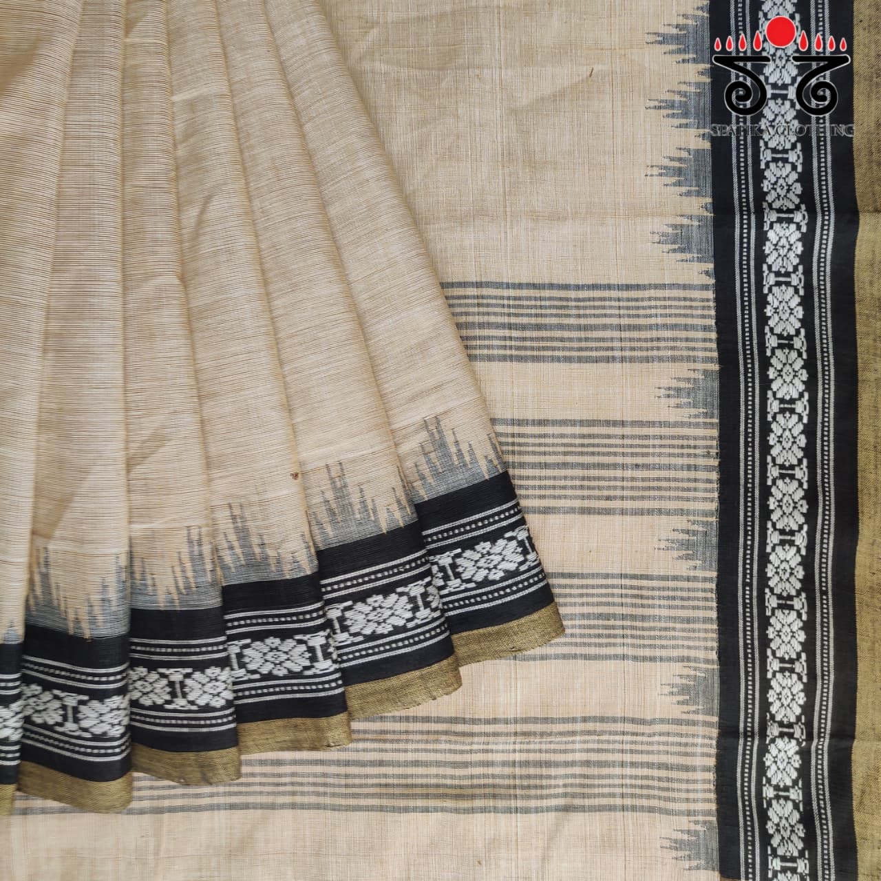 Ponduru Handspun Cotton Saree