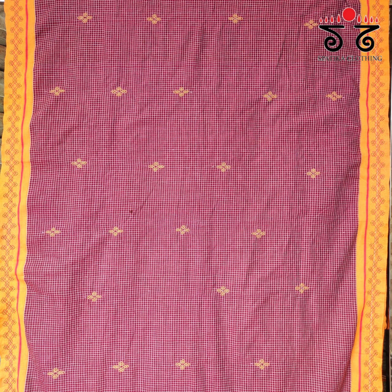 Lambani Handembroidery Patteda Anchu Saree