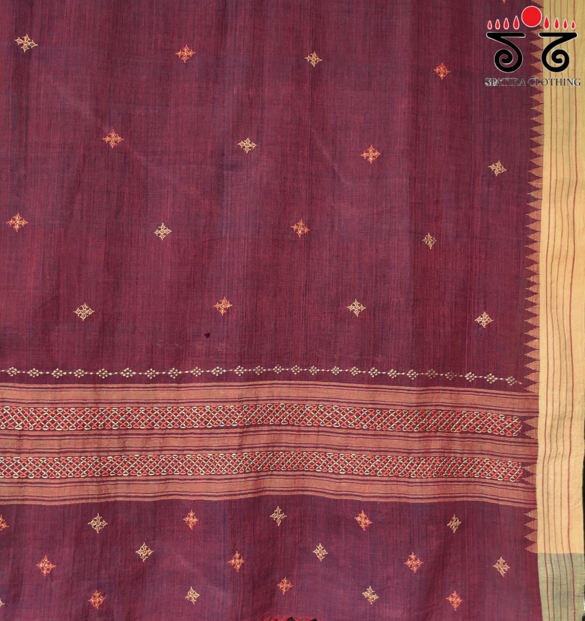 Ponduru Hand Embroidered Dupatta
