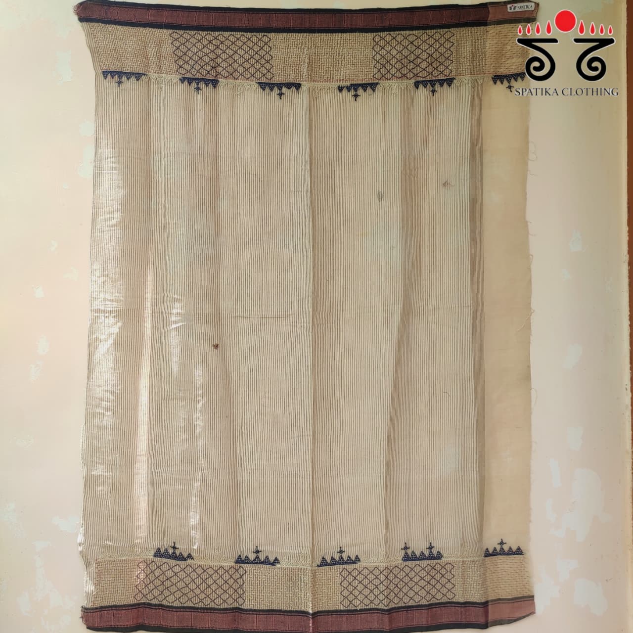 Lambani Handembroidery on Ponduru Blouse Fabric