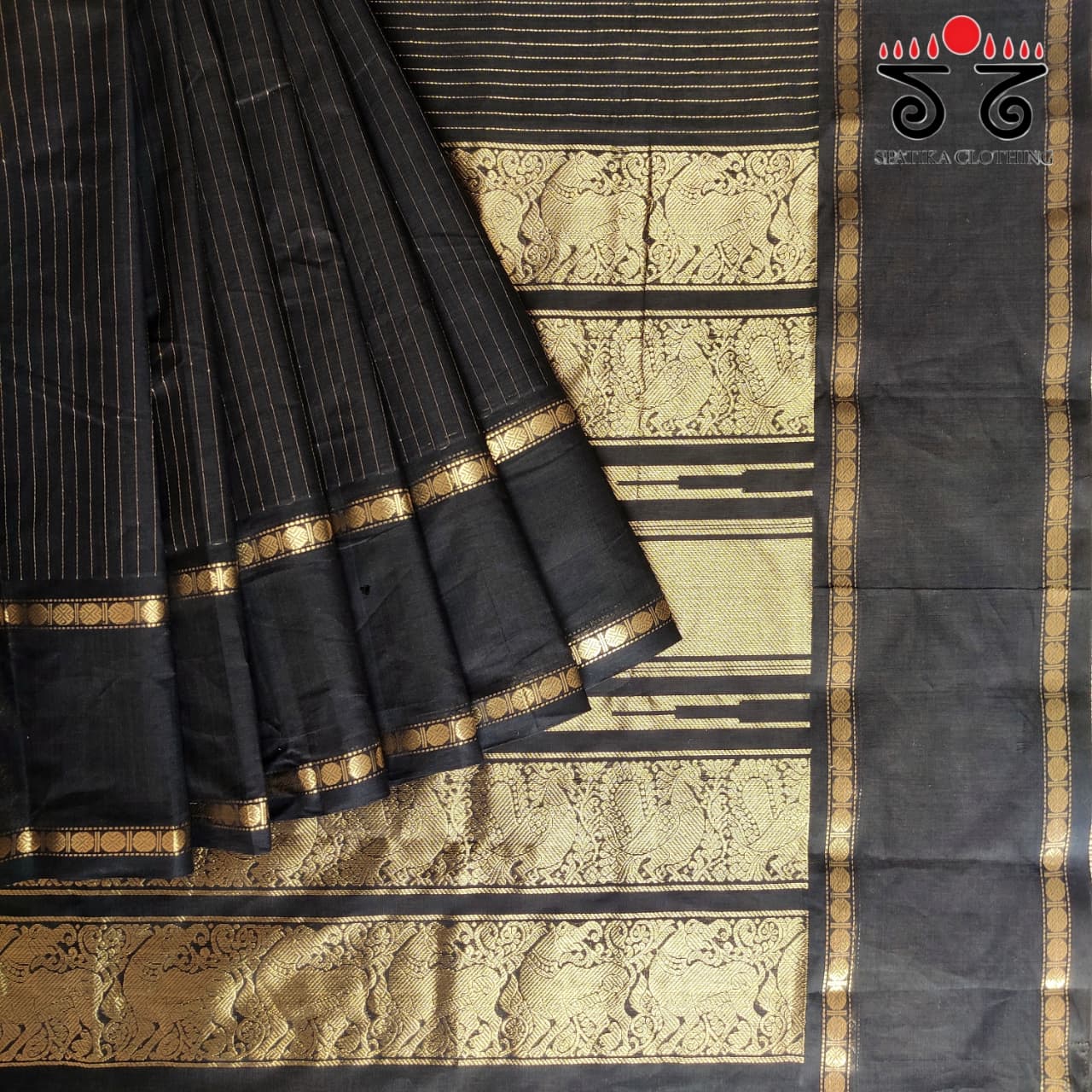 Festive Kanjivaram Saree in Cotton