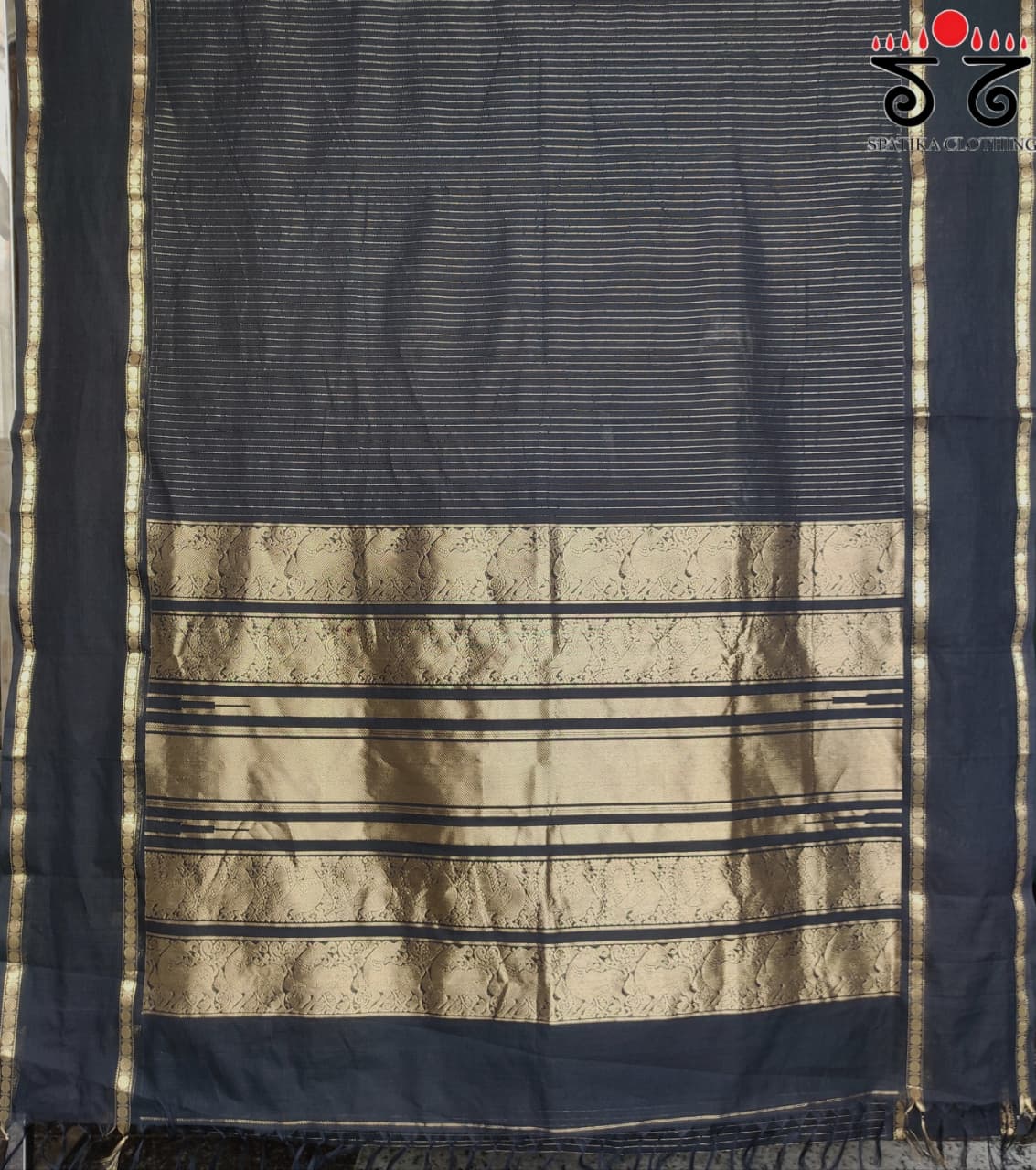 Festive Kanjivaram Saree in Cotton