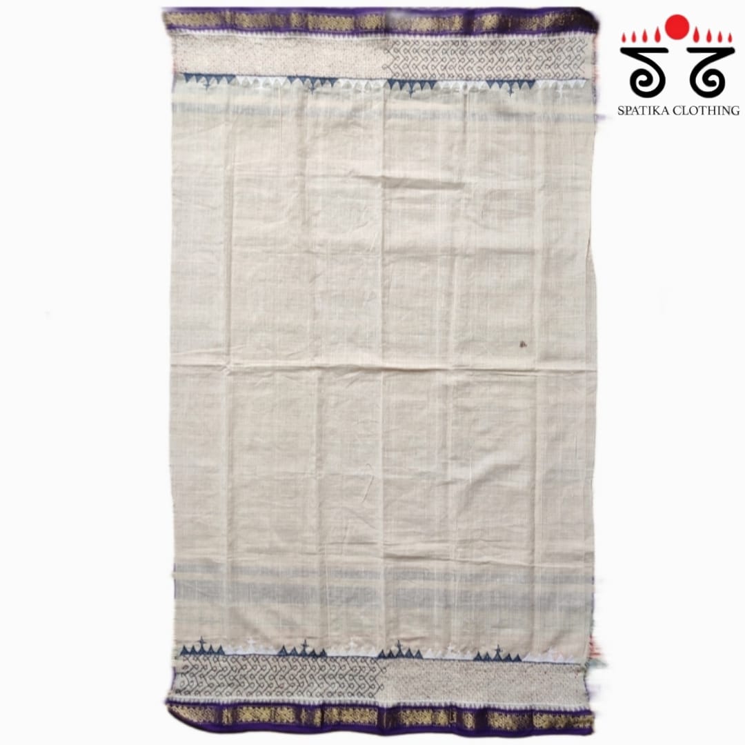 Lambani Hand-embroidered Ponduru Blouse Fabric