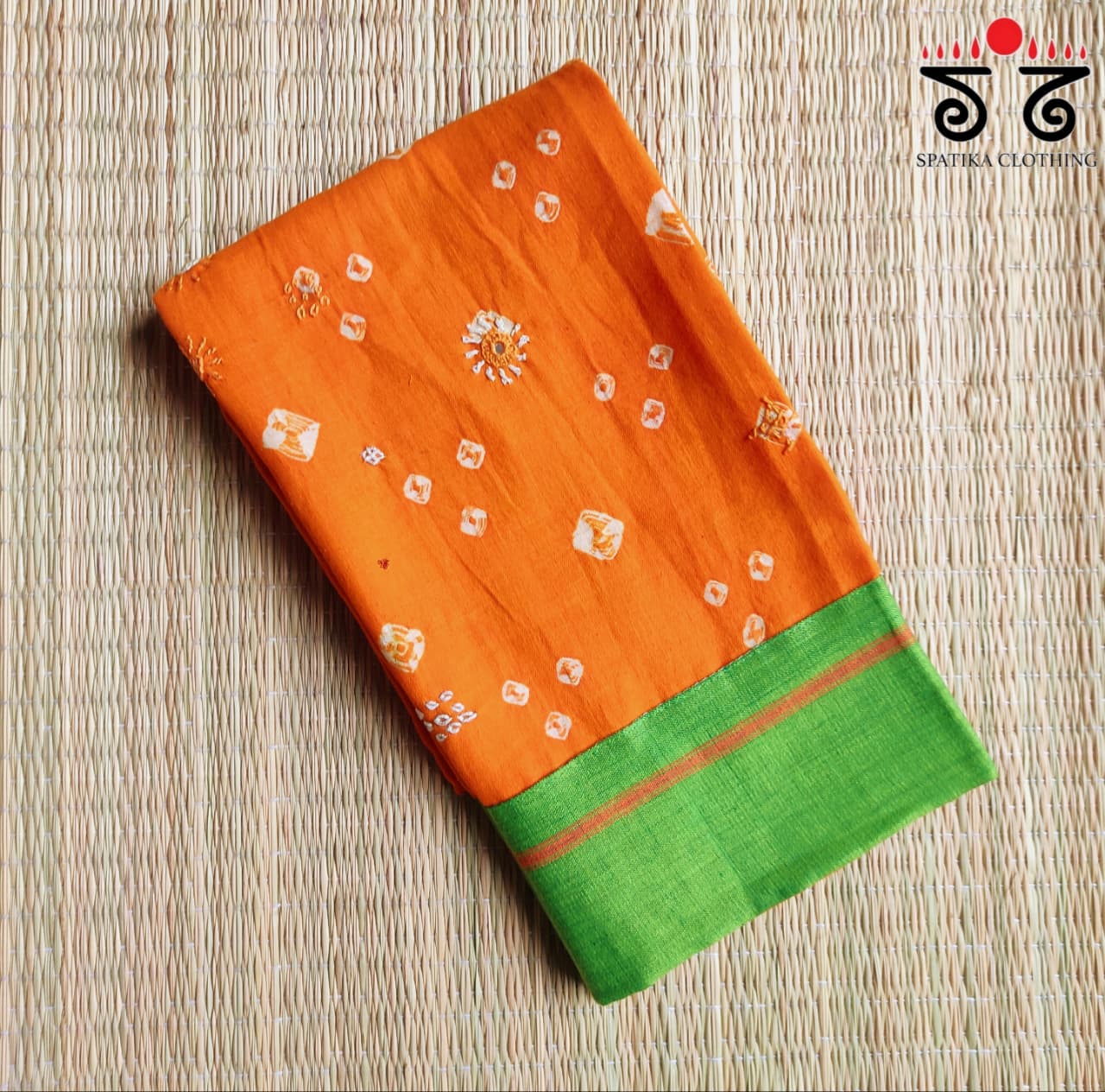 Banjara Hand Embroidered Bandhani Blouse Fabric