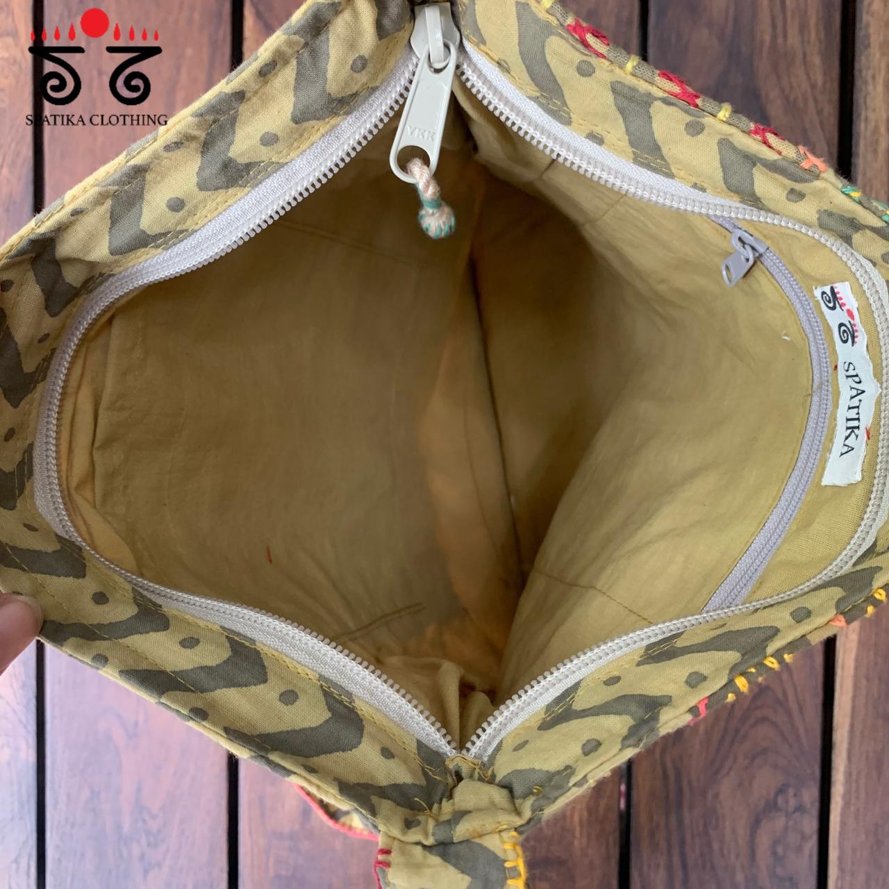 Hand Embroidered Sling Bag