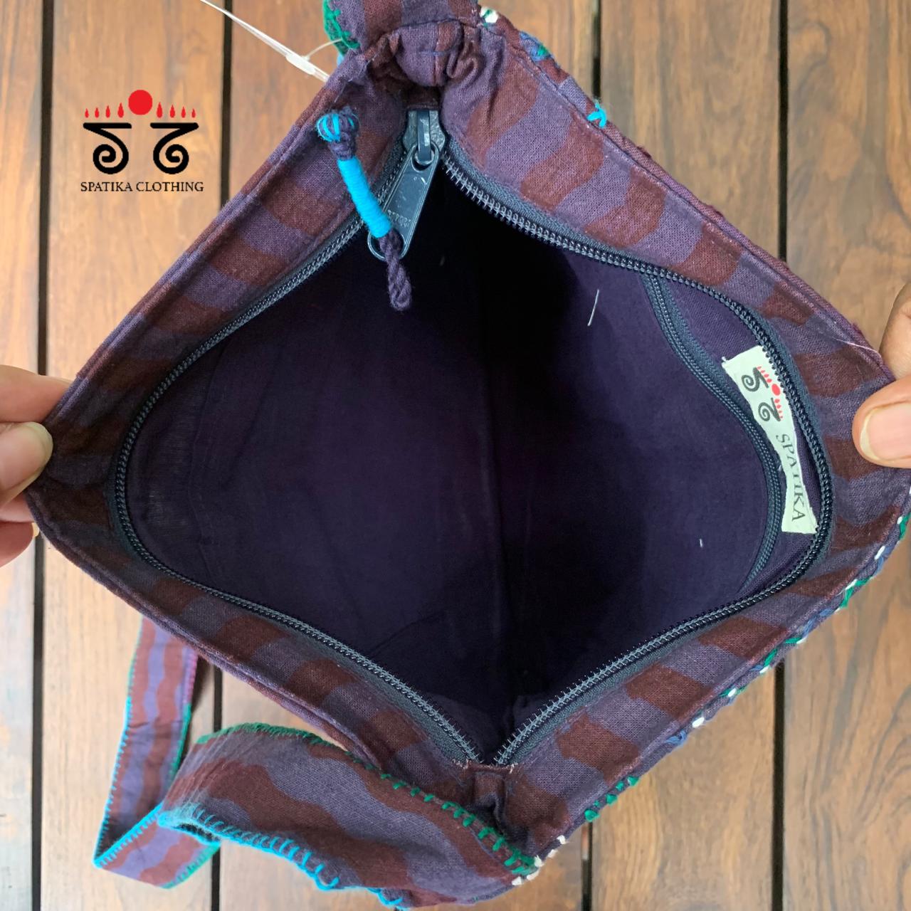 Hand Embroidered Sling Bag
