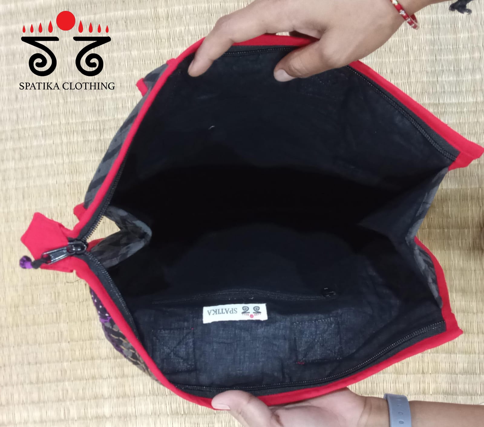 Hand Embroidered Hand Bag