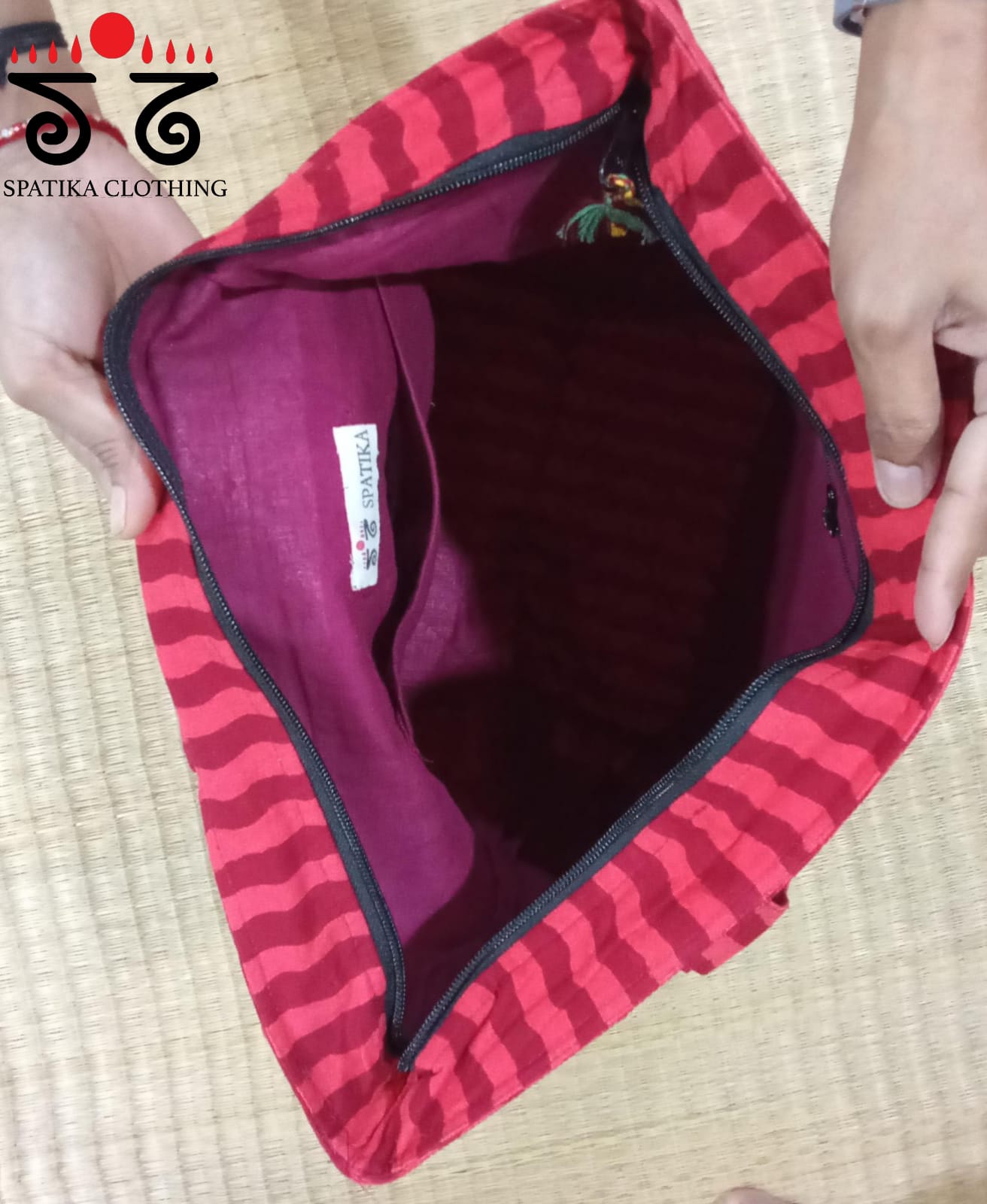 Hand Embroidered Hand Bag
