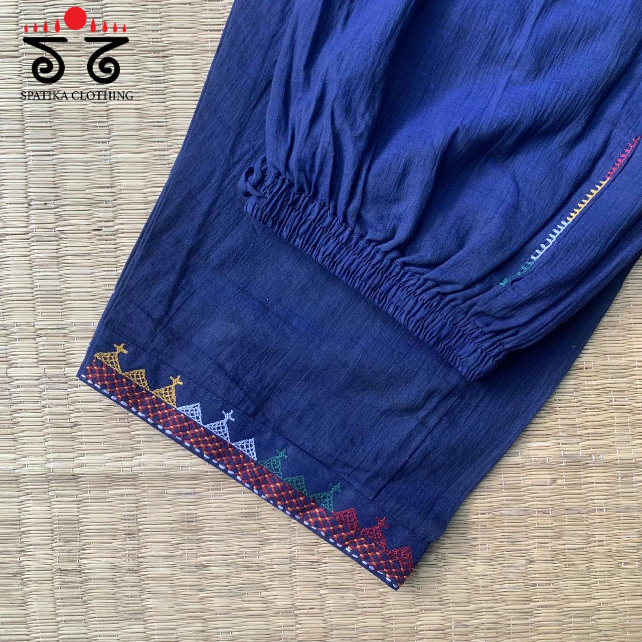 Hand Embroidered Women's Pant