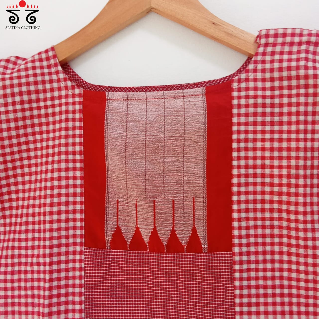 Handcrafted Ilkal Crop Top