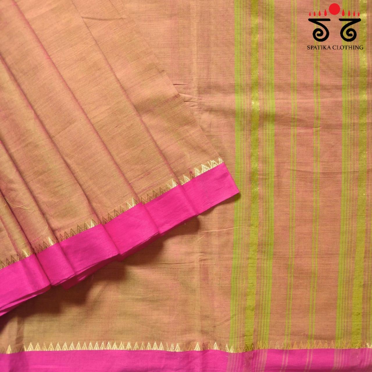 Andhra Handwoven Cotton Saree