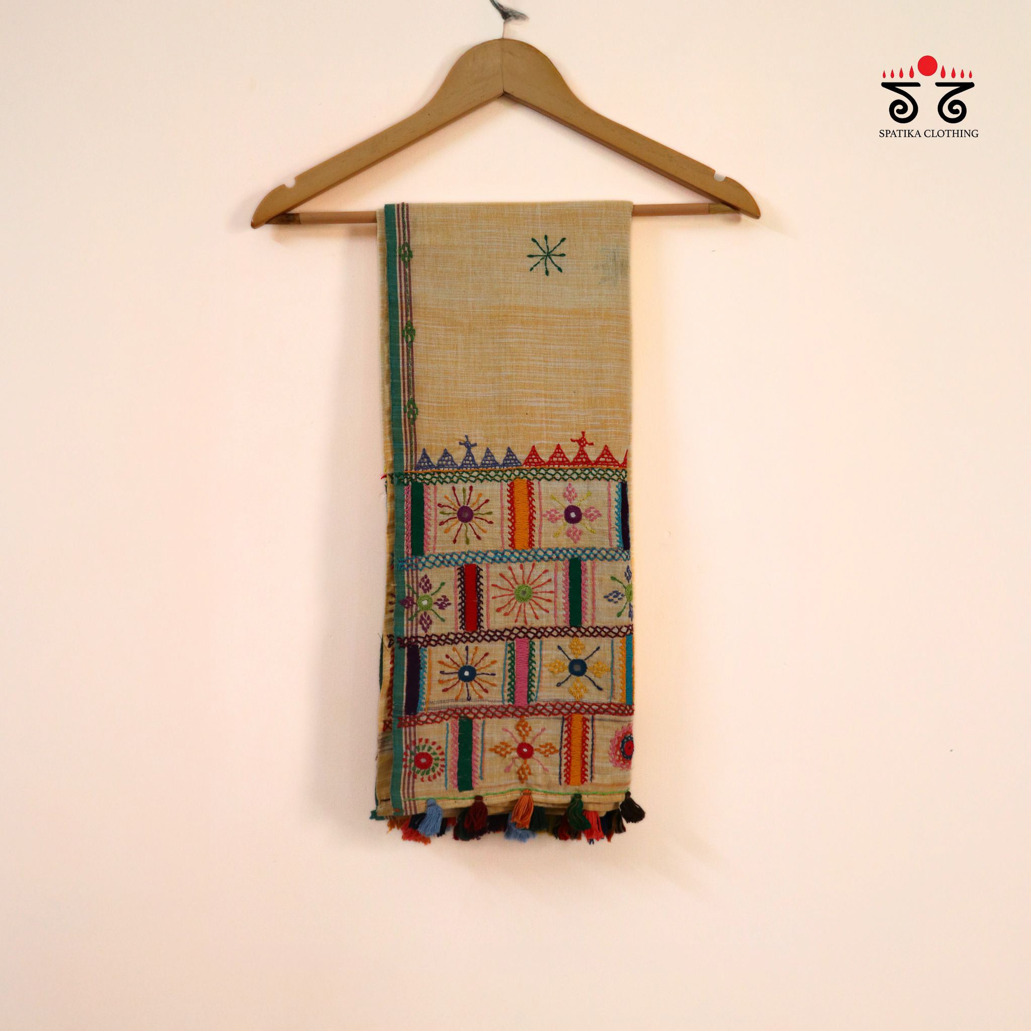 Lambani Hand Embroidered stole