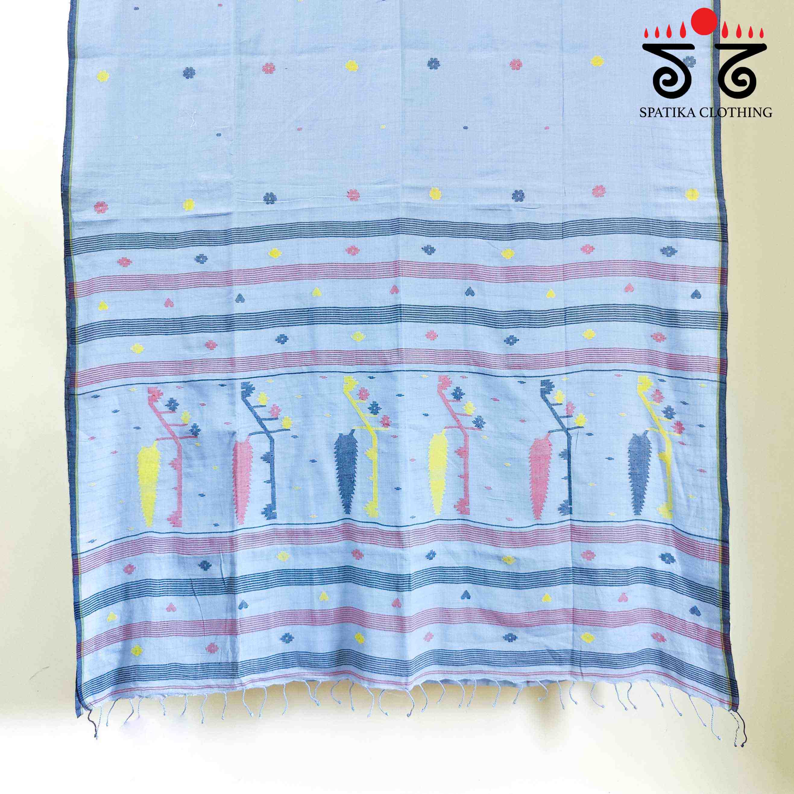 Jamdhani Bengal Cotton Saree