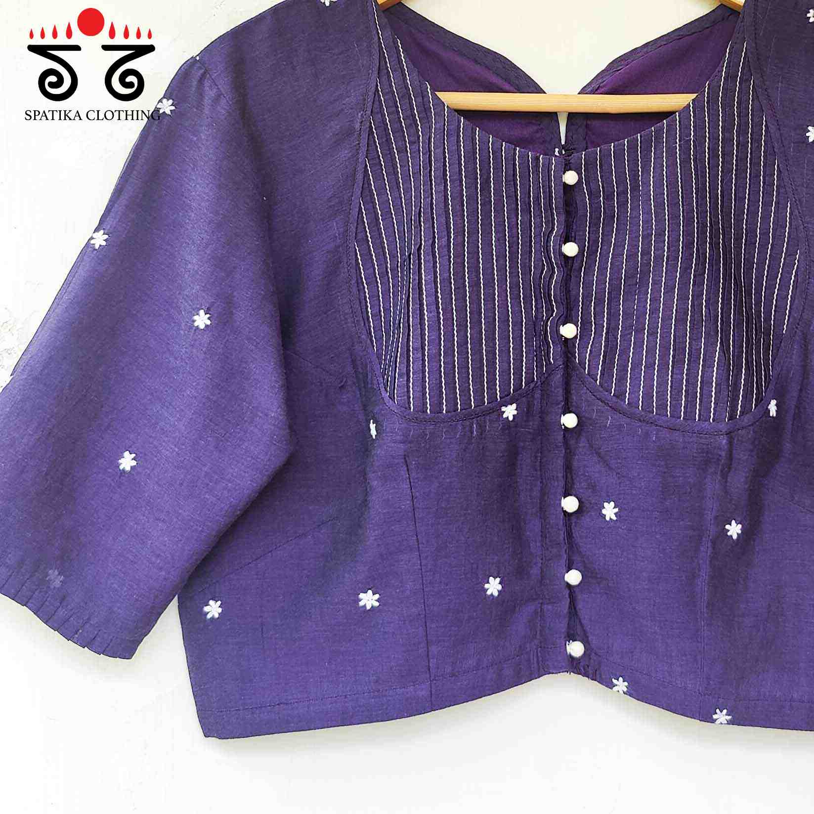 Boondhi-Handcrafted Blouse