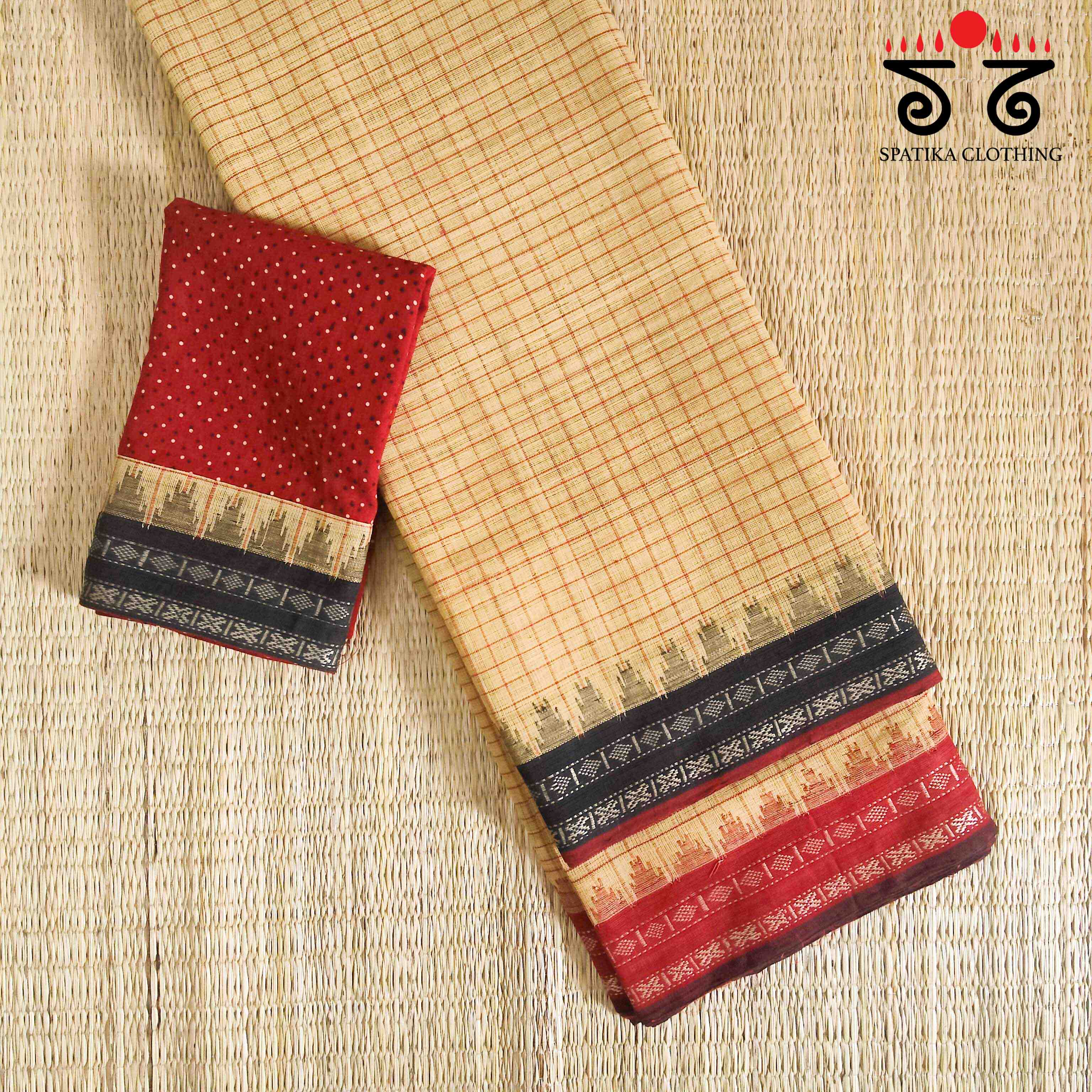 Ponduru Handspun Cotton Saree
