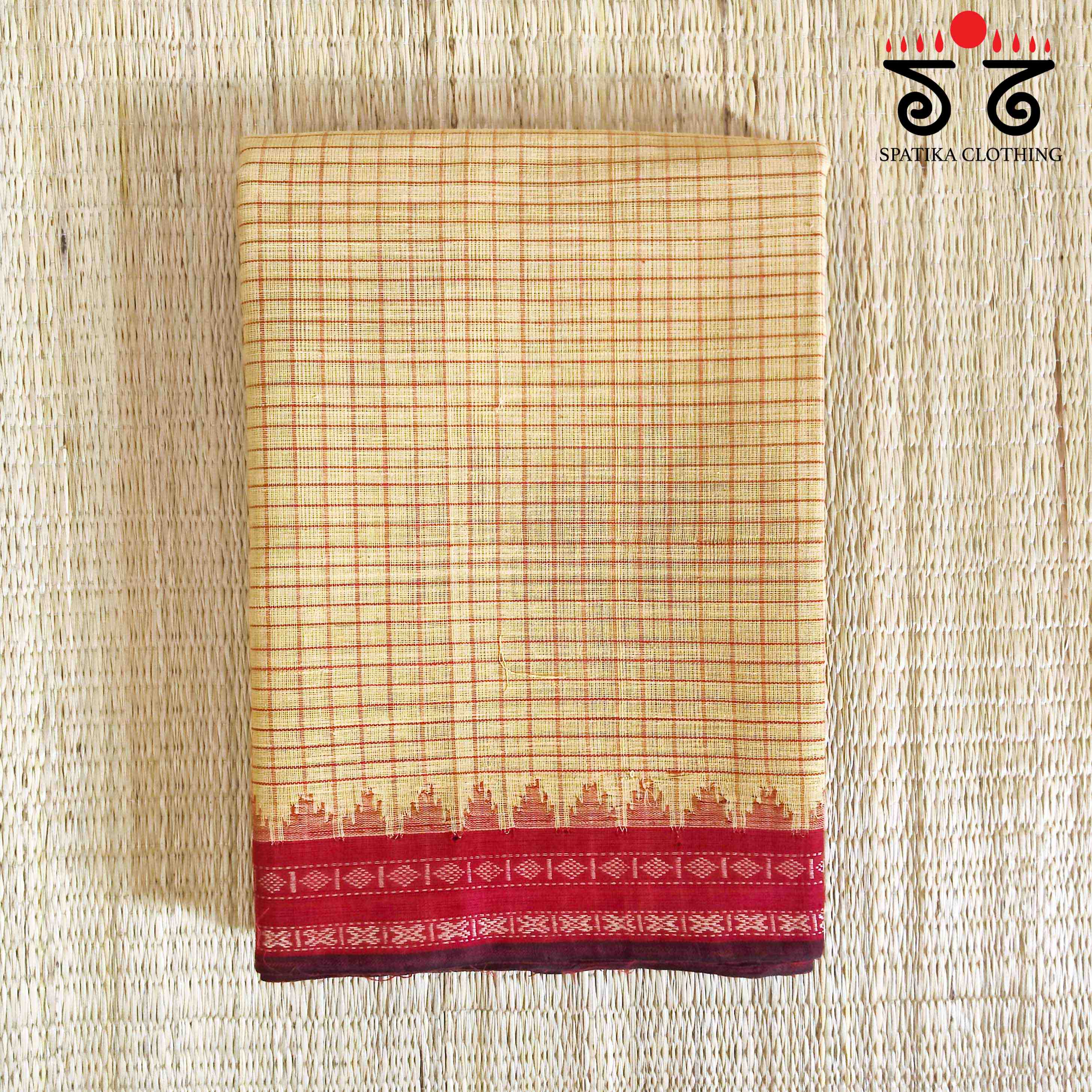 Ponduru Handspun Cotton Saree