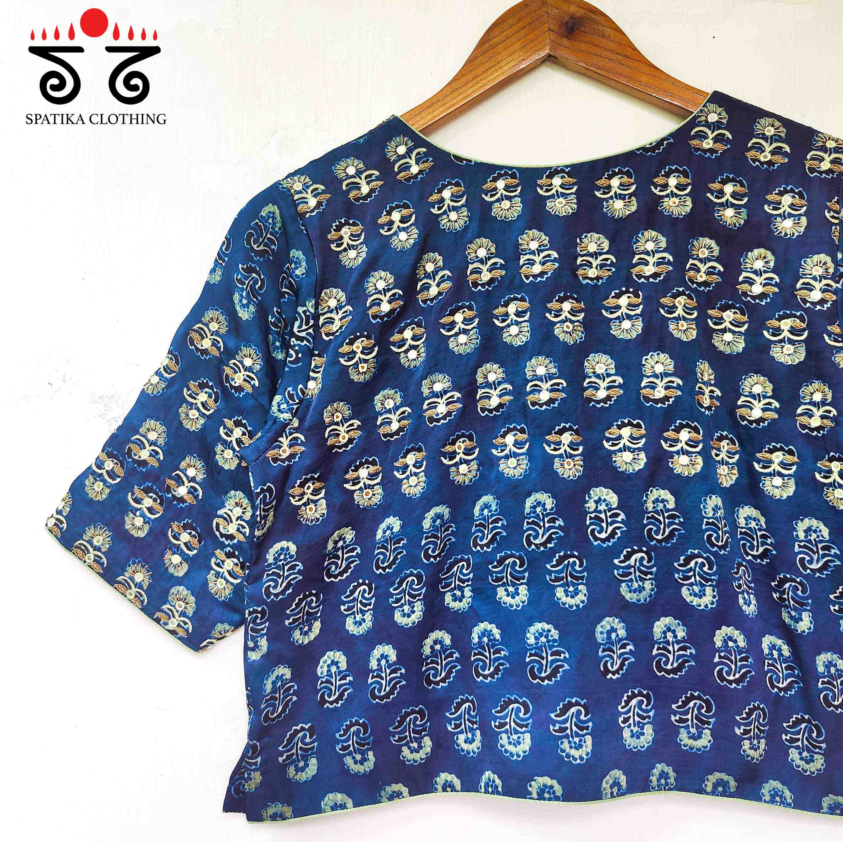 The Festive Modal Blouse