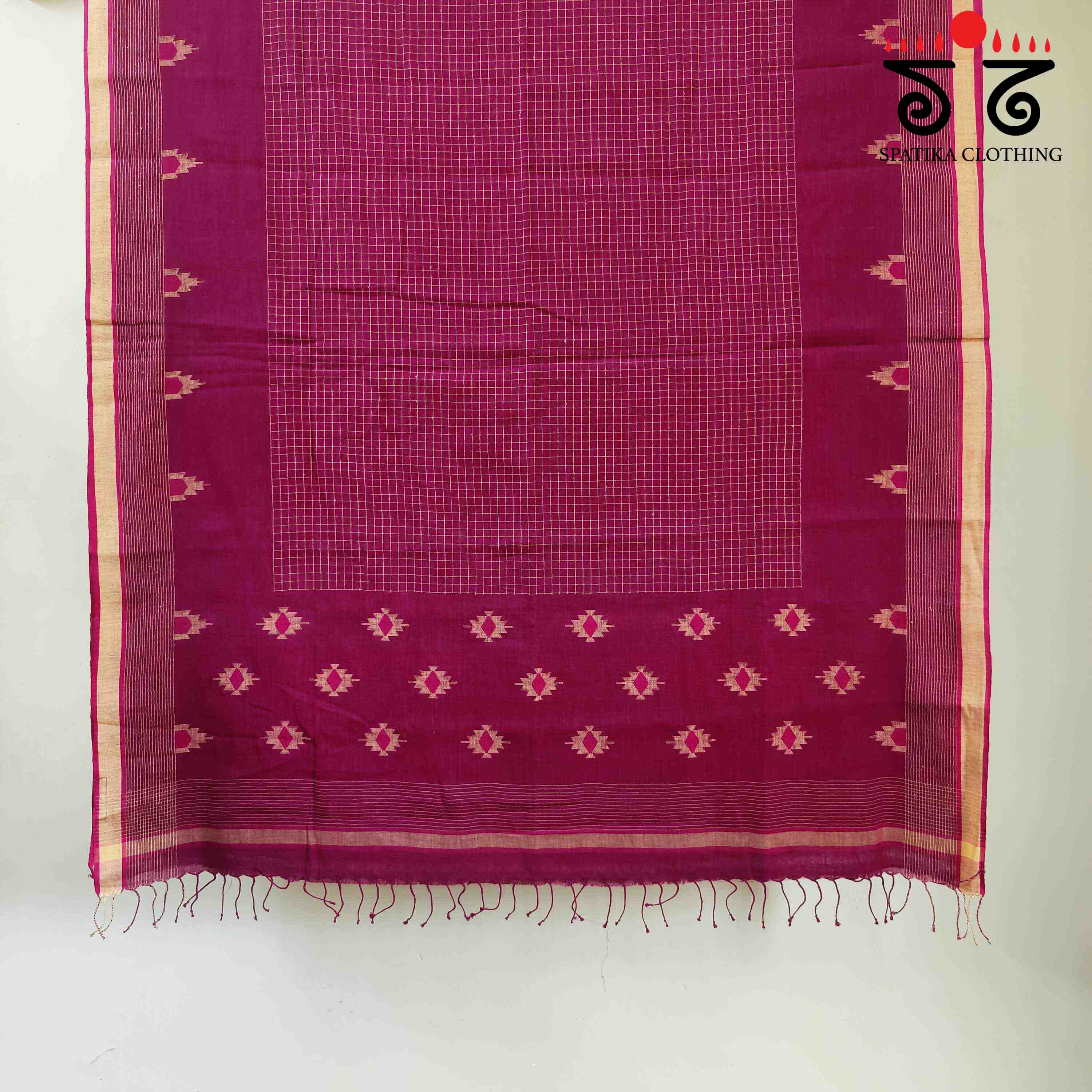Jamdhani Bengal Cotton Saree