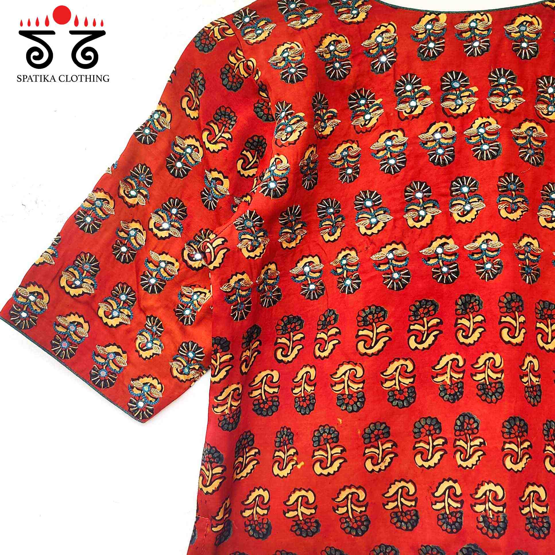 The Festive Modal Blouse