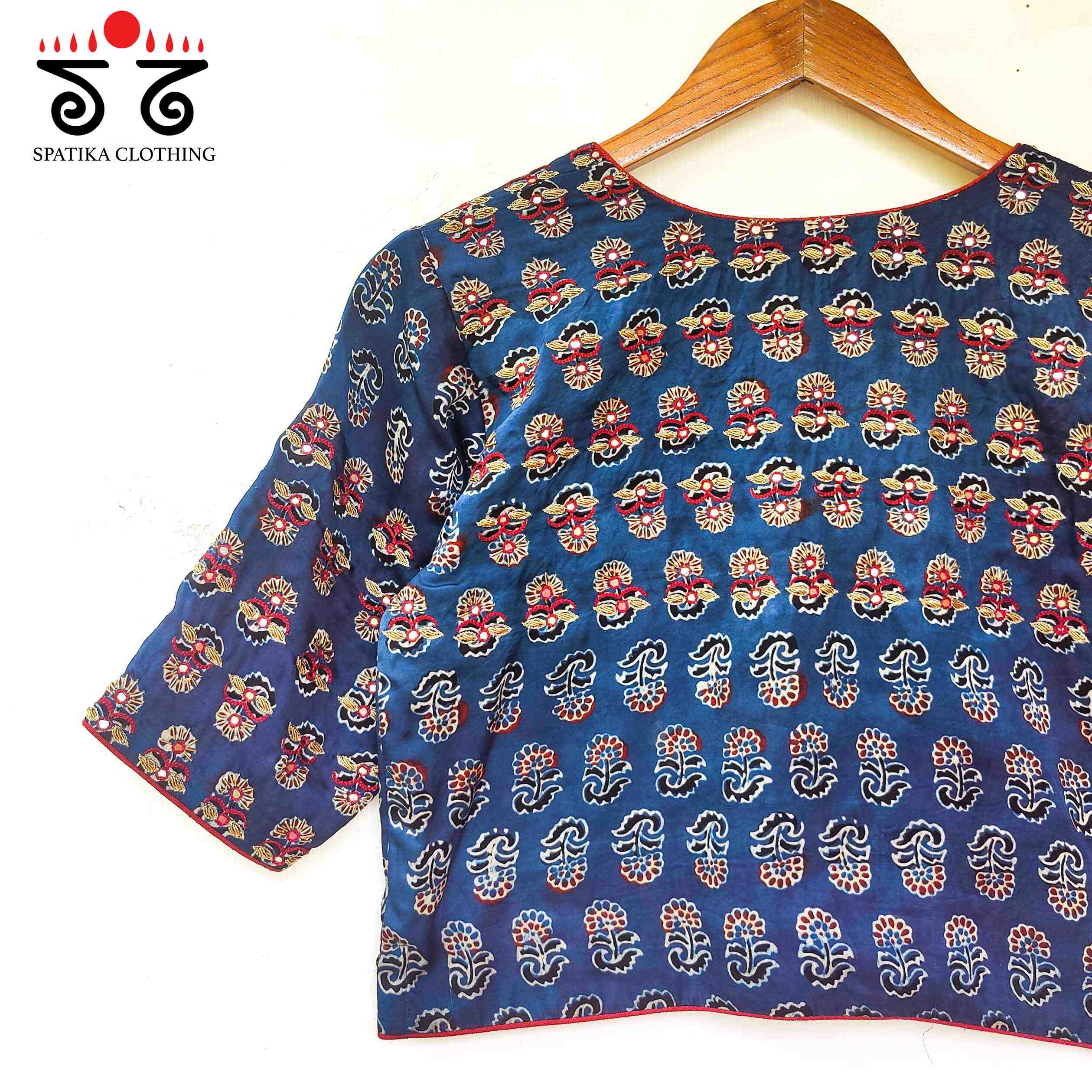 The Festive Modal Blouse