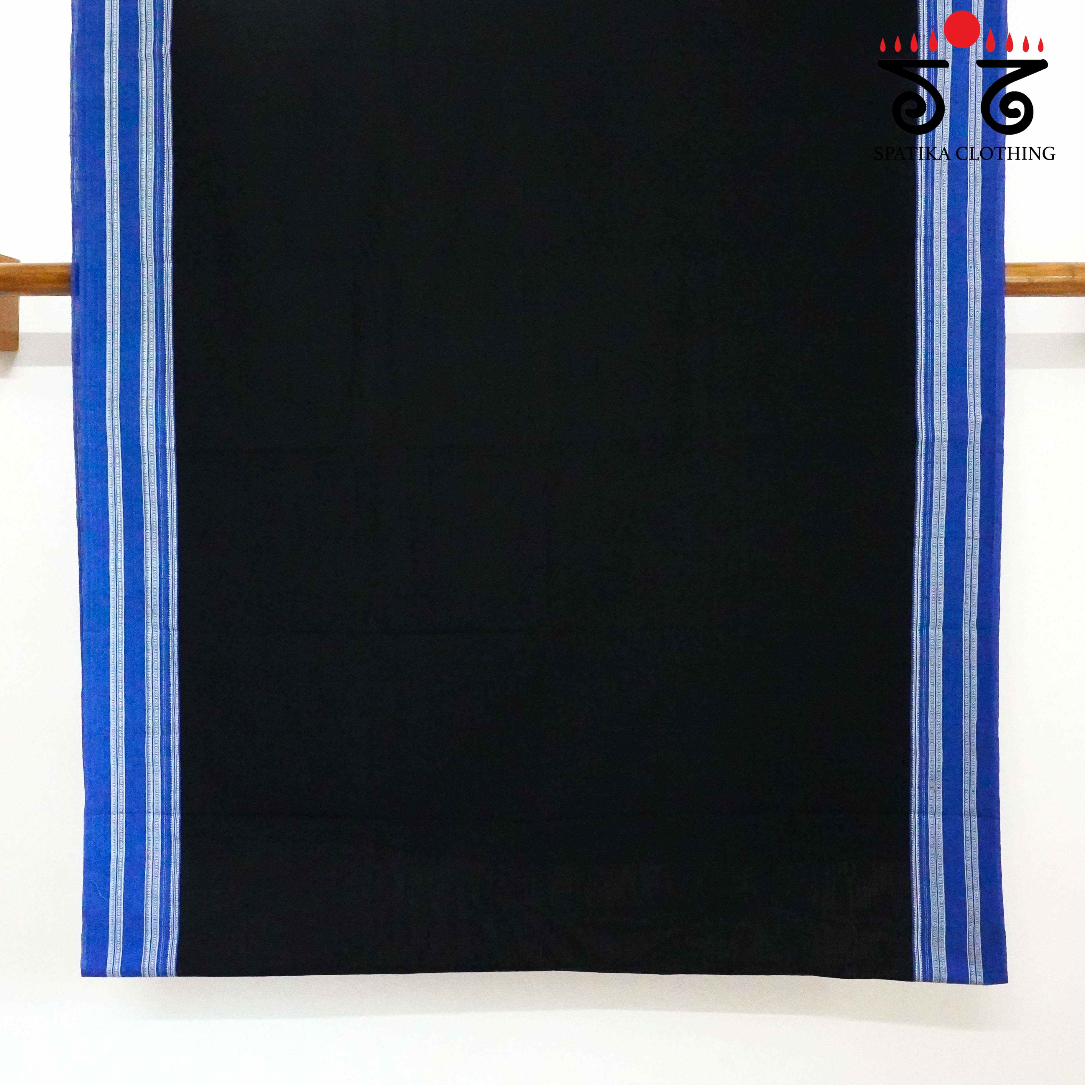 Ilkal Handwoven Cotton Saree - Pen Kalamkari Blouse