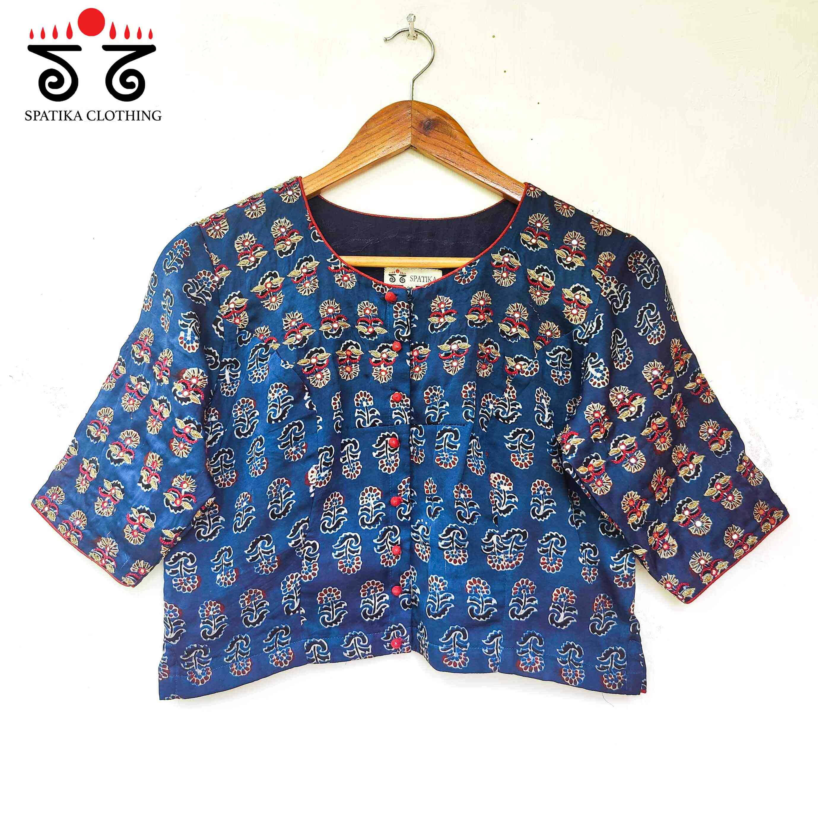 The Festive Modal Blouse