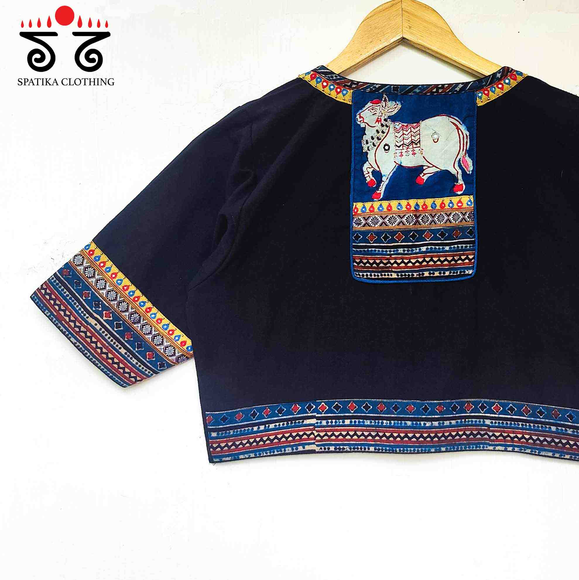 The Pichwai Patchwork Blouse