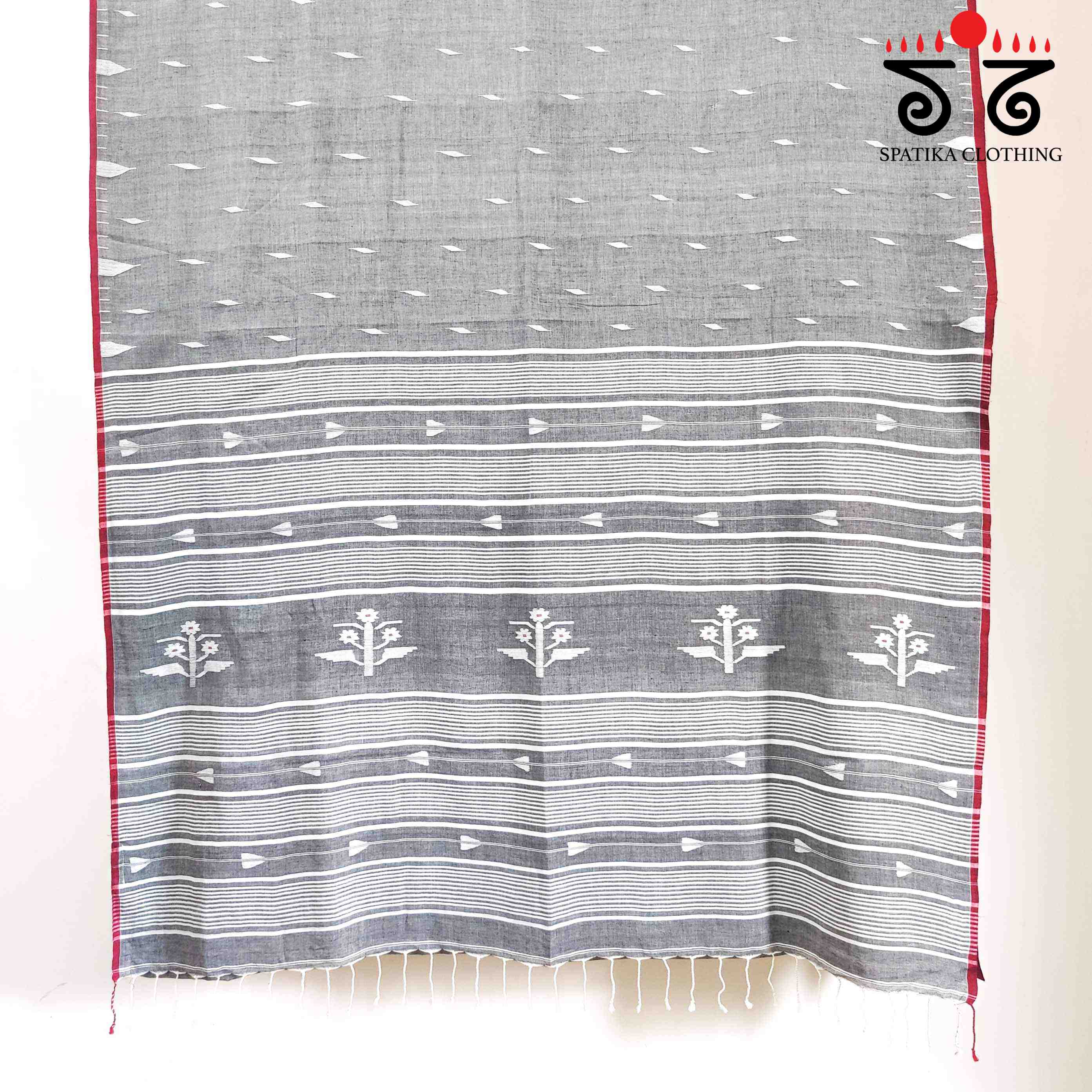 Jamdhani Bengal Cotton Saree
