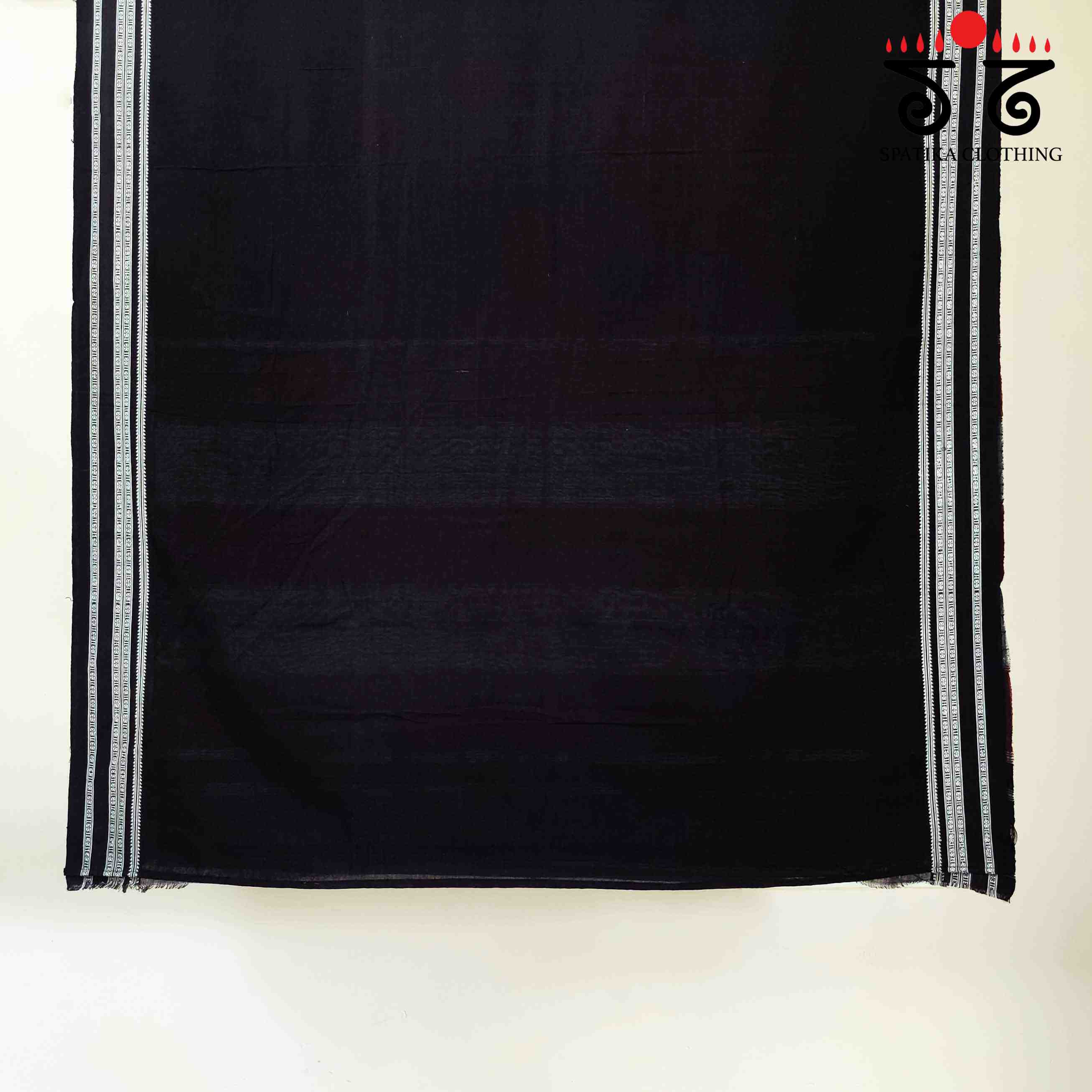 Ilkal Handwoven Cotton Saree - Pen Kalamkari Blouse