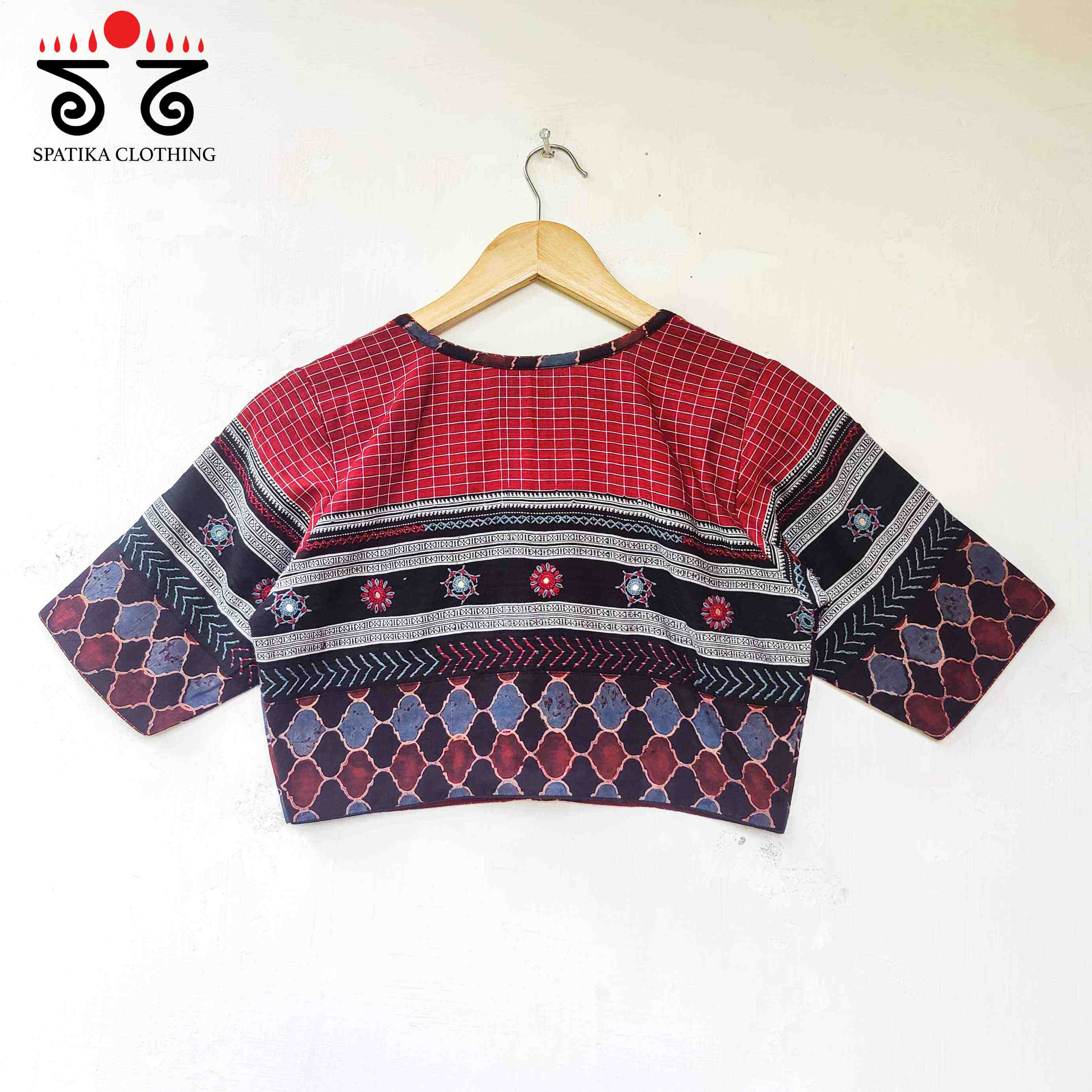 Ajrak Lambani-Handcrafted Blouse - New!