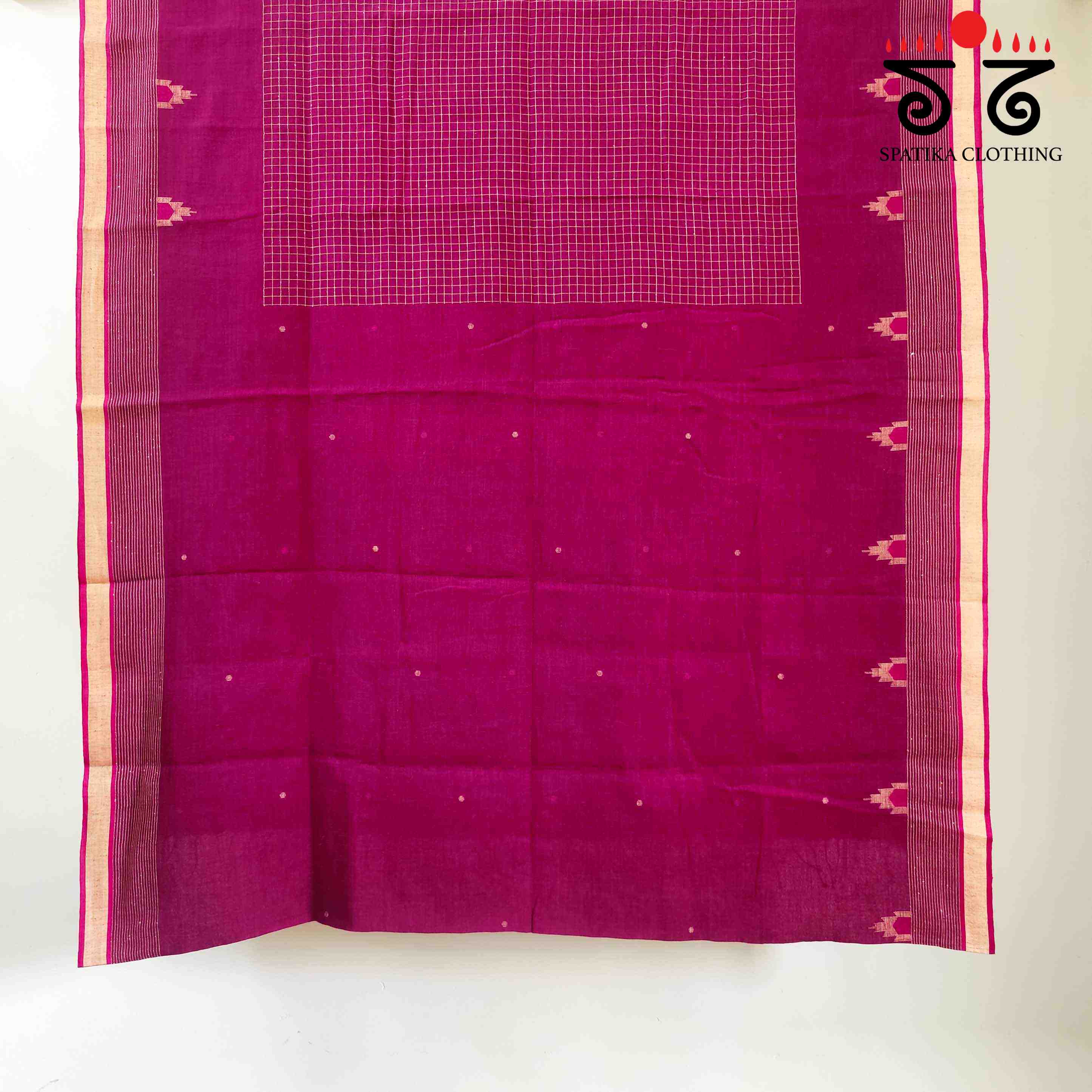 Jamdhani Bengal Cotton Saree