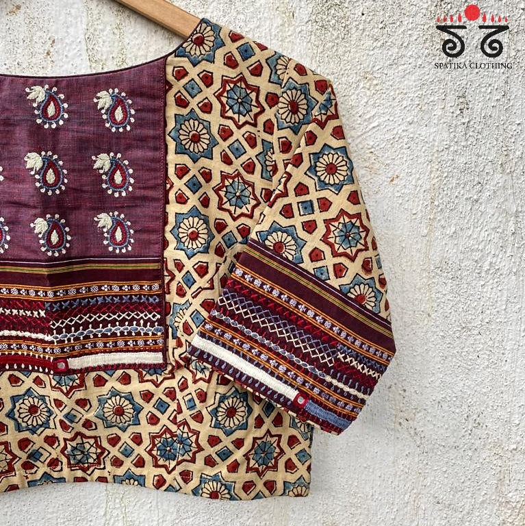 Keri - Handcrafted Blouse